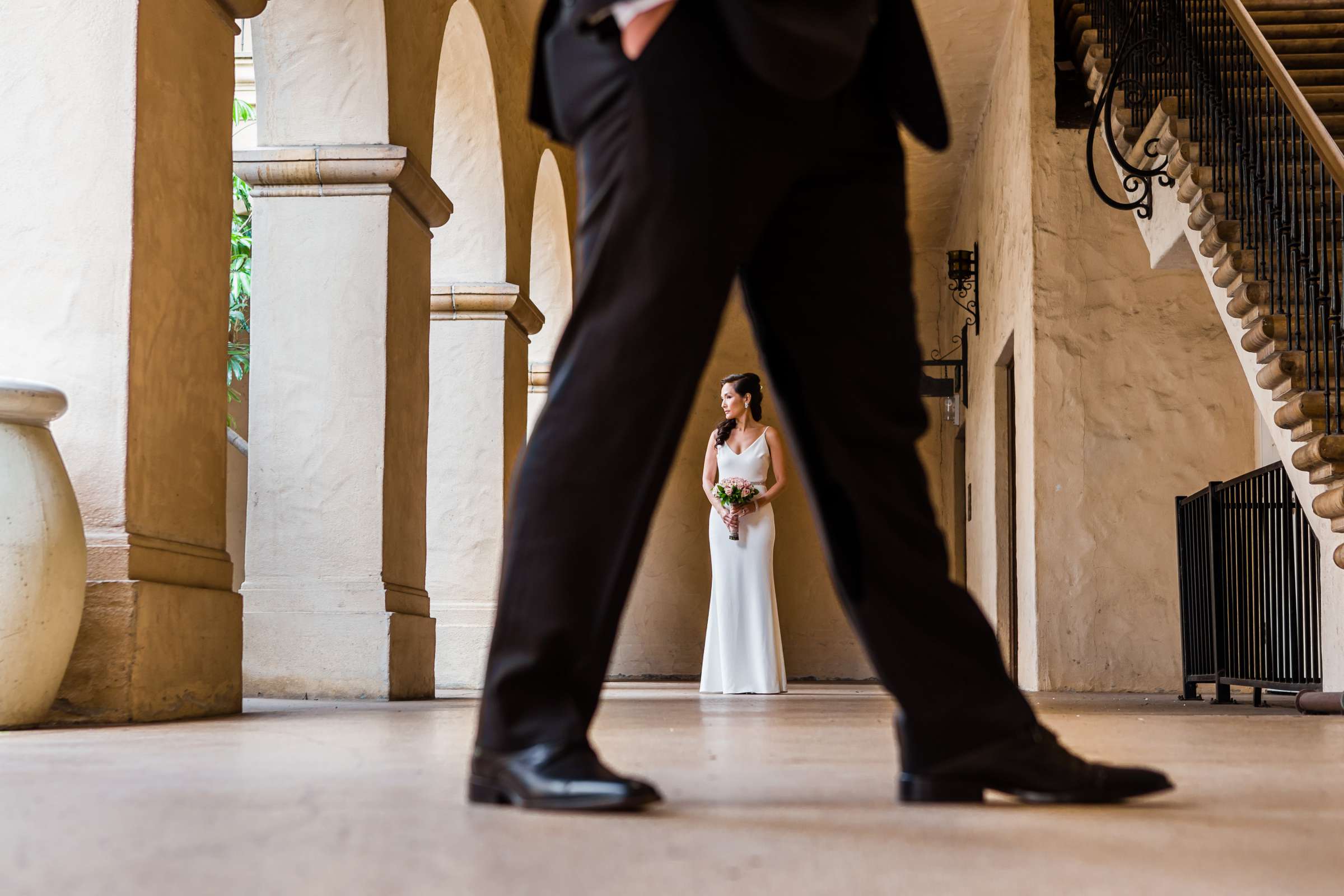 Artsy moment, Photographers Favorite at The Prado Wedding, Jenny and Michael Wedding Photo #1 by True Photography
