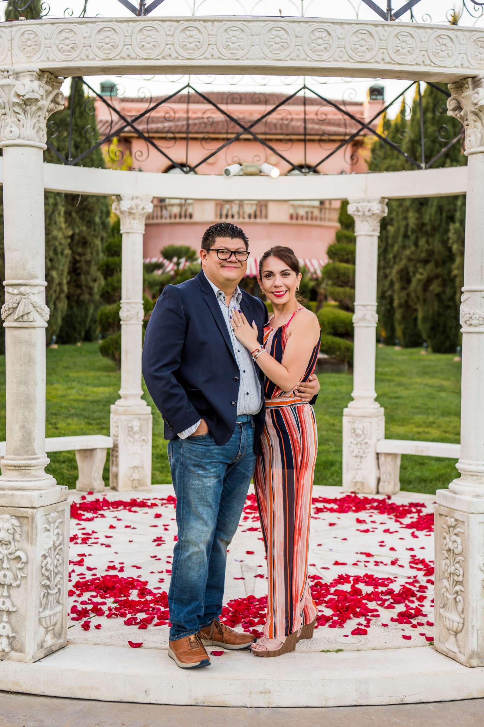 Fairmont Grand Del Mar Engagement, Cyntia_Carlos Proposal Engagement Photo #4 by True Photography