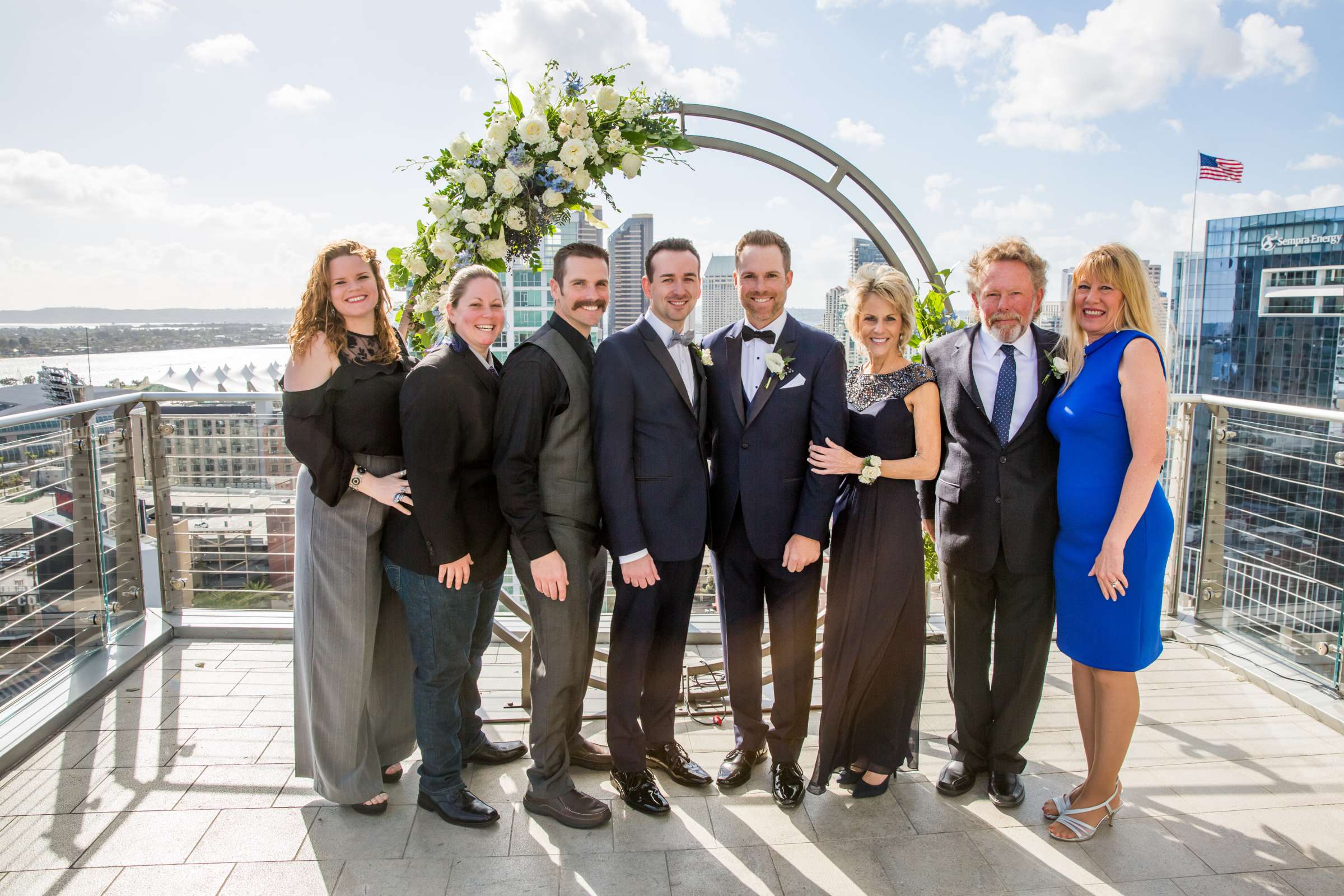 Ultimate Skybox Wedding, Josh and James Wedding Photo #54 by True Photography