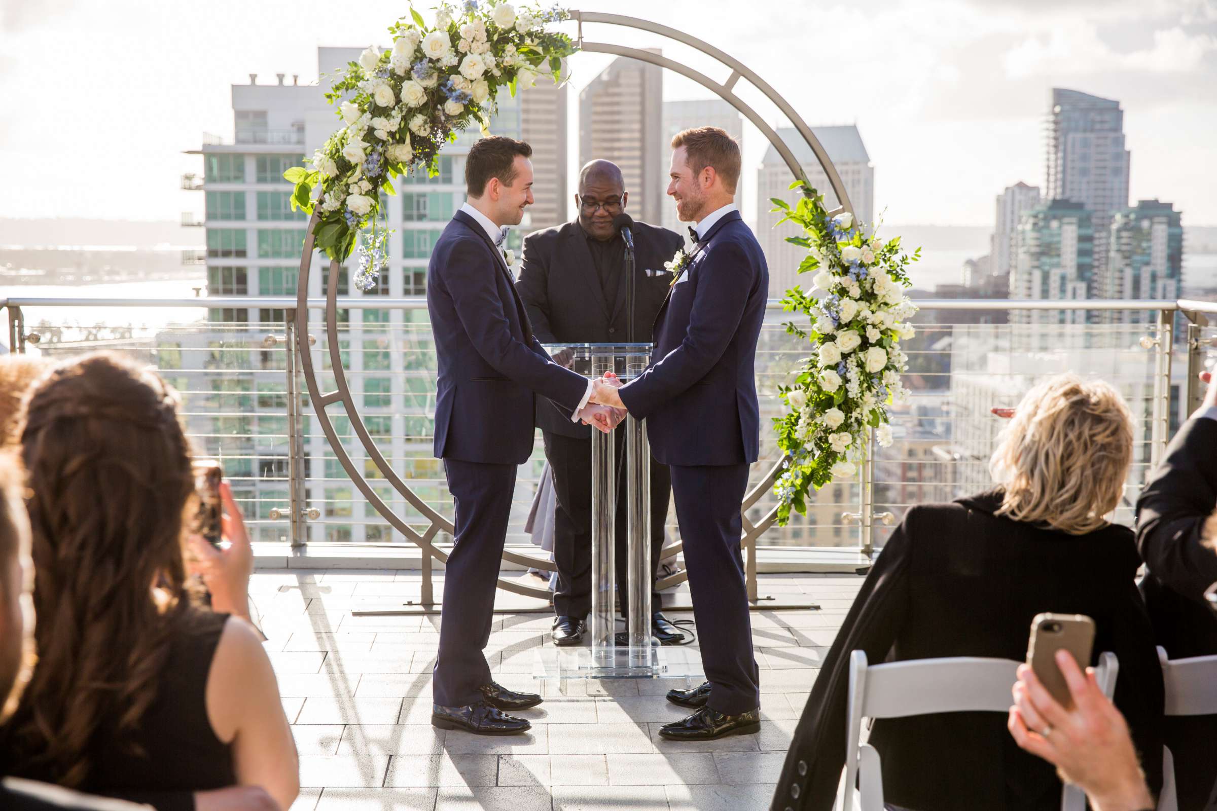 Ultimate Skybox Wedding, Josh and James Wedding Photo #72 by True Photography