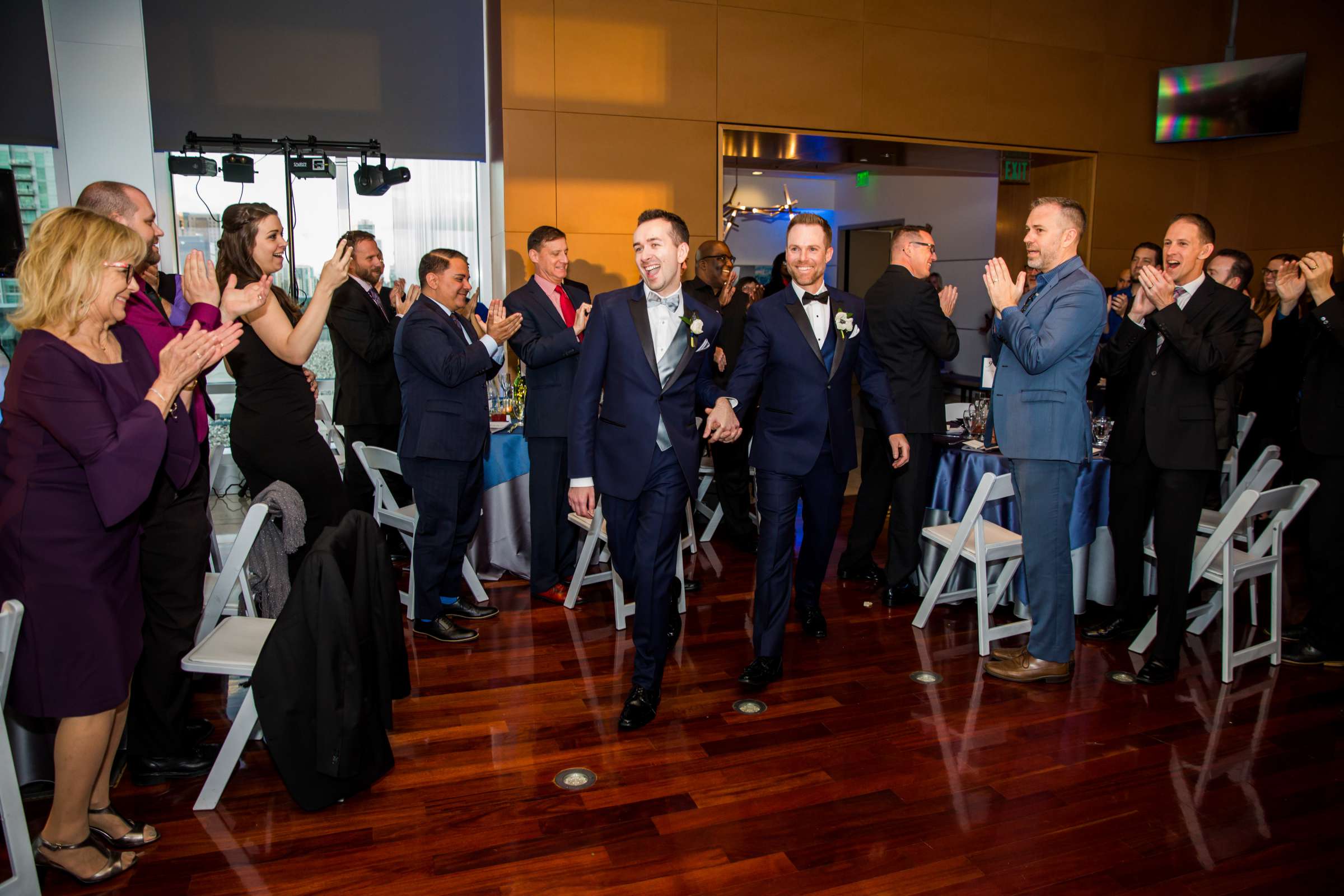Ultimate Skybox Wedding, Josh and James Wedding Photo #78 by True Photography