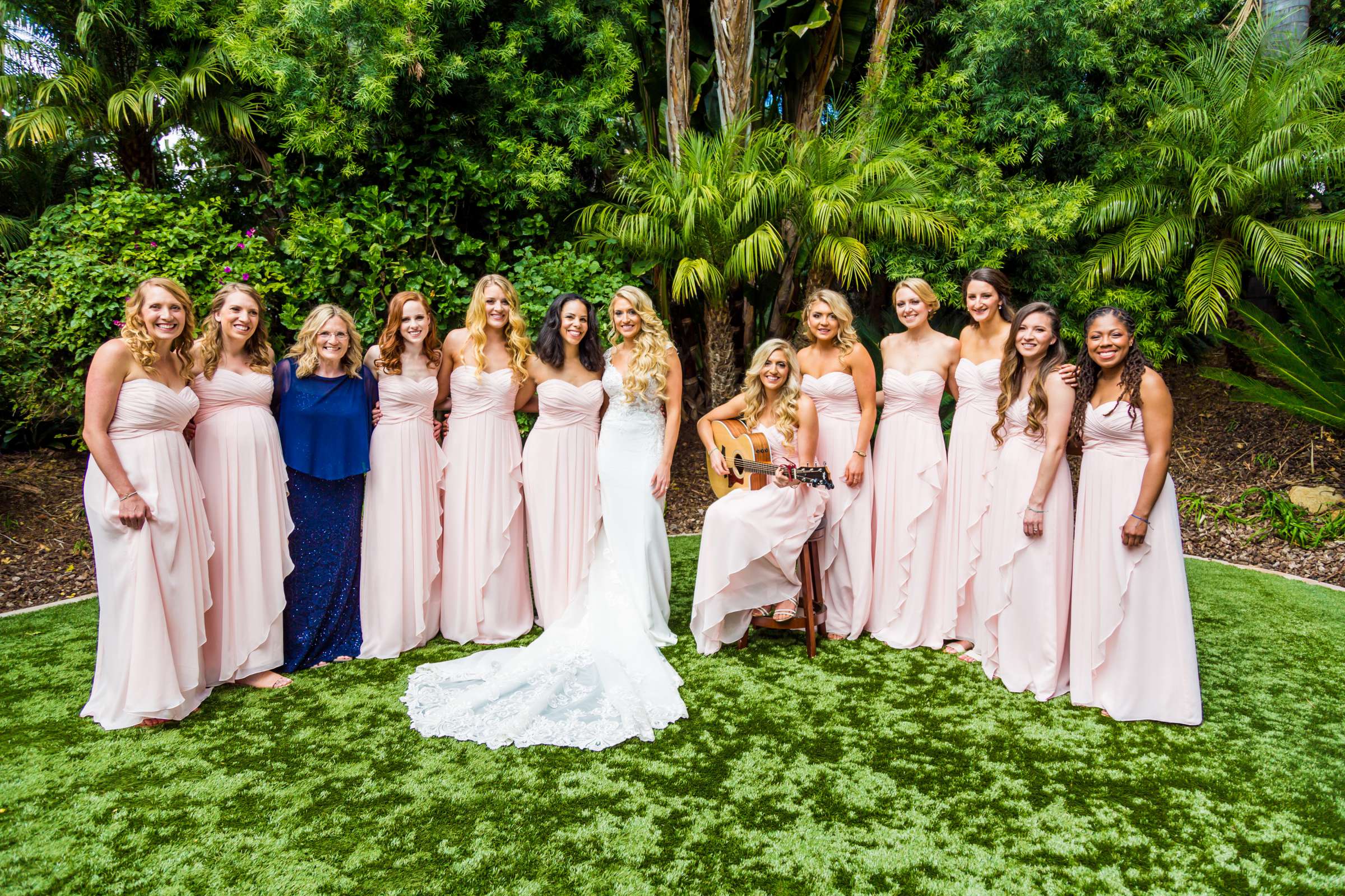 Bridesmaids at Grand Tradition Estate Wedding, Mary and Jordan Wedding Photo #451584 by True Photography