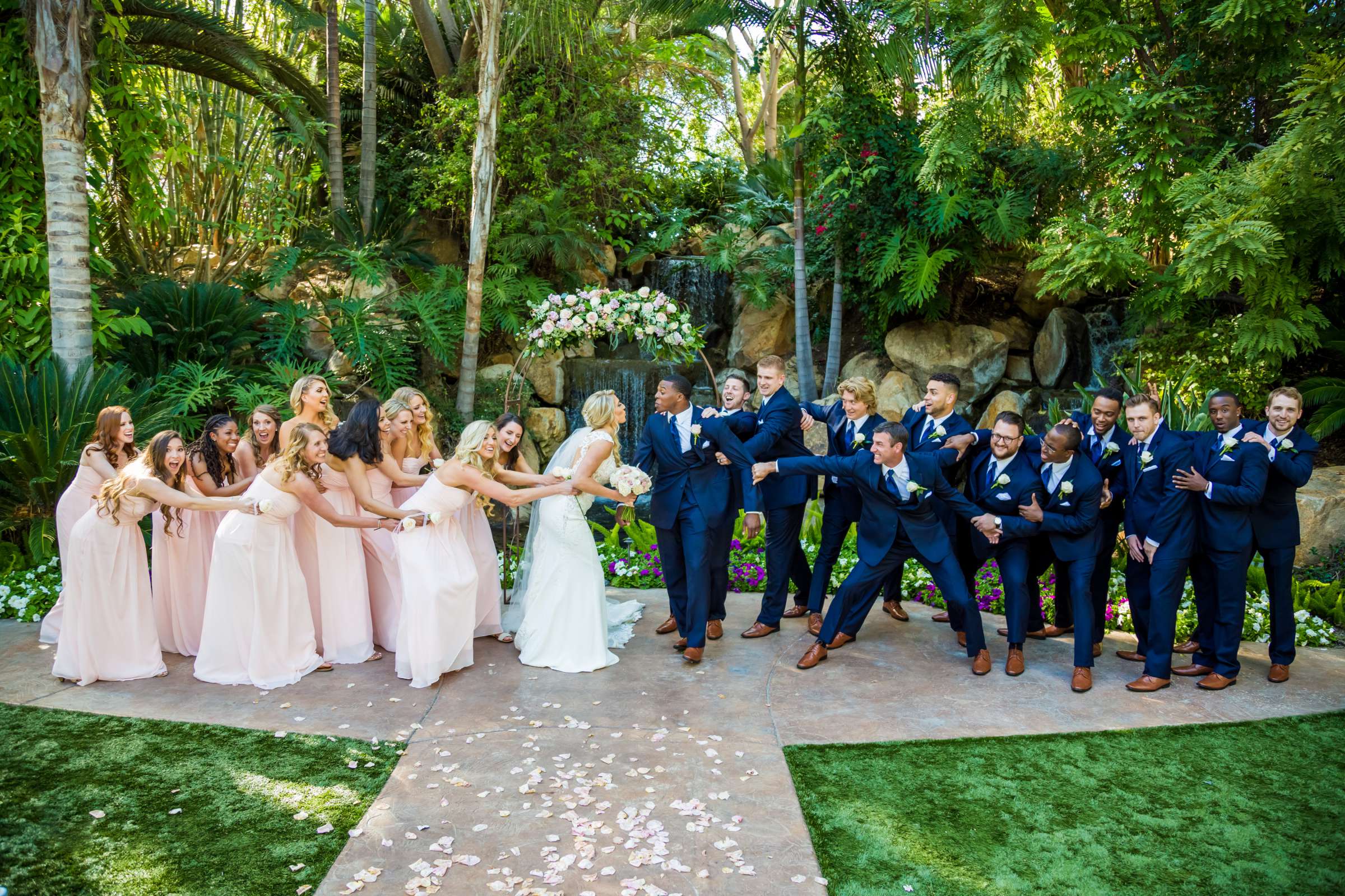 Bridal Party at Grand Tradition Estate Wedding, Mary and Jordan Wedding Photo #451593 by True Photography