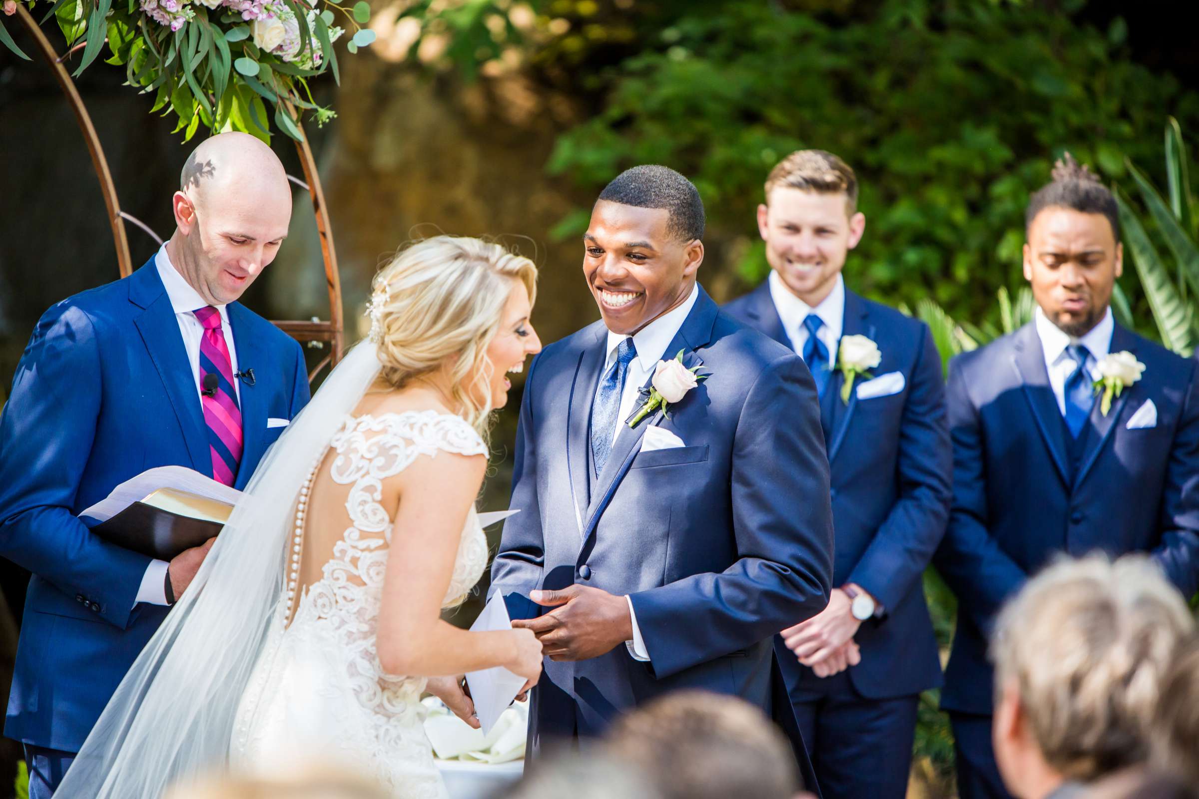 Candid moment at Grand Tradition Estate Wedding, Mary and Jordan Wedding Photo #451630 by True Photography