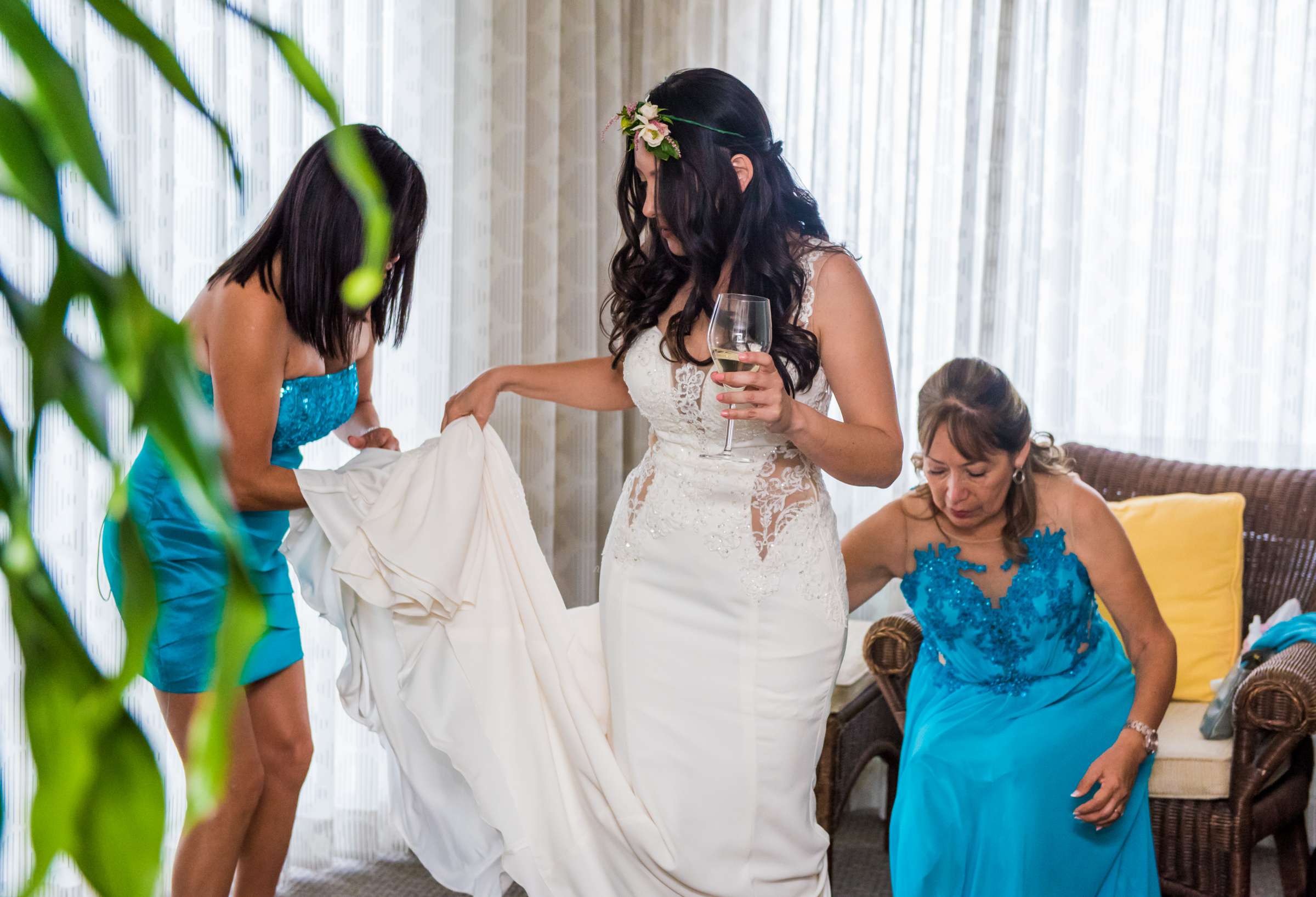 Loews Coronado Bay Resort Wedding coordinated by Grecia Binder, Veronica and Matthew Wedding Photo #24 by True Photography
