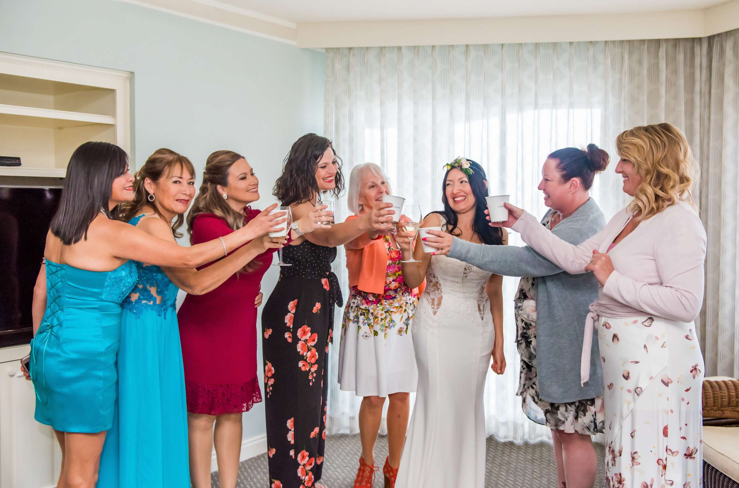 Loews Coronado Bay Resort Wedding coordinated by Grecia Binder, Veronica and Matthew Wedding Photo #34 by True Photography