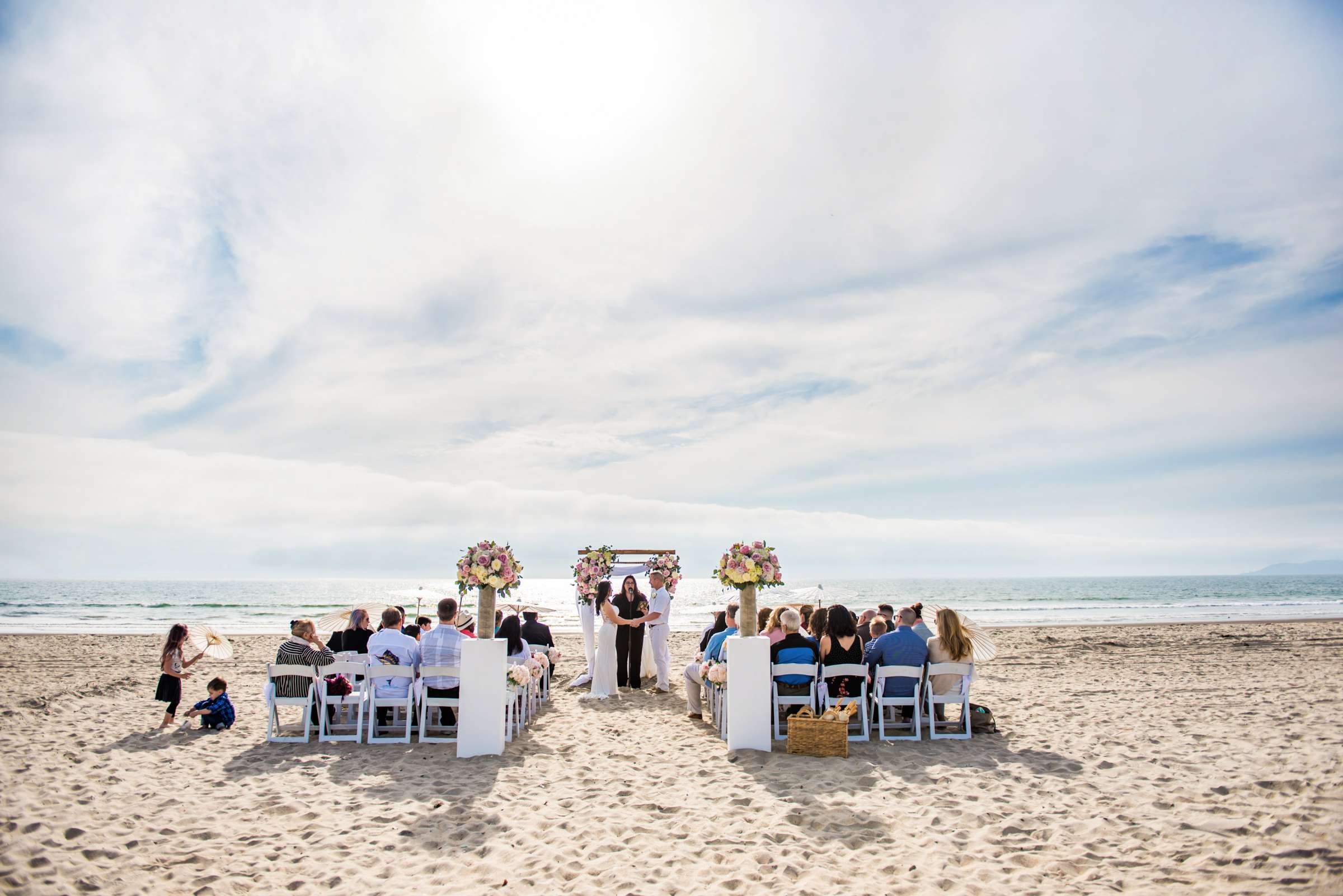 Loews Coronado Bay Resort Wedding coordinated by Grecia Binder, Veronica and Matthew Wedding Photo #45 by True Photography