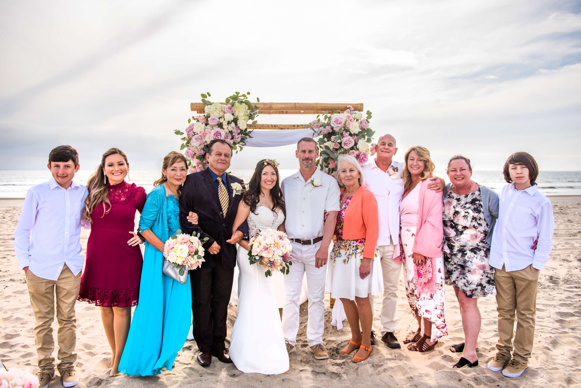 Loews Coronado Bay Resort Wedding coordinated by Grecia Binder, Veronica and Matthew Wedding Photo #57 by True Photography