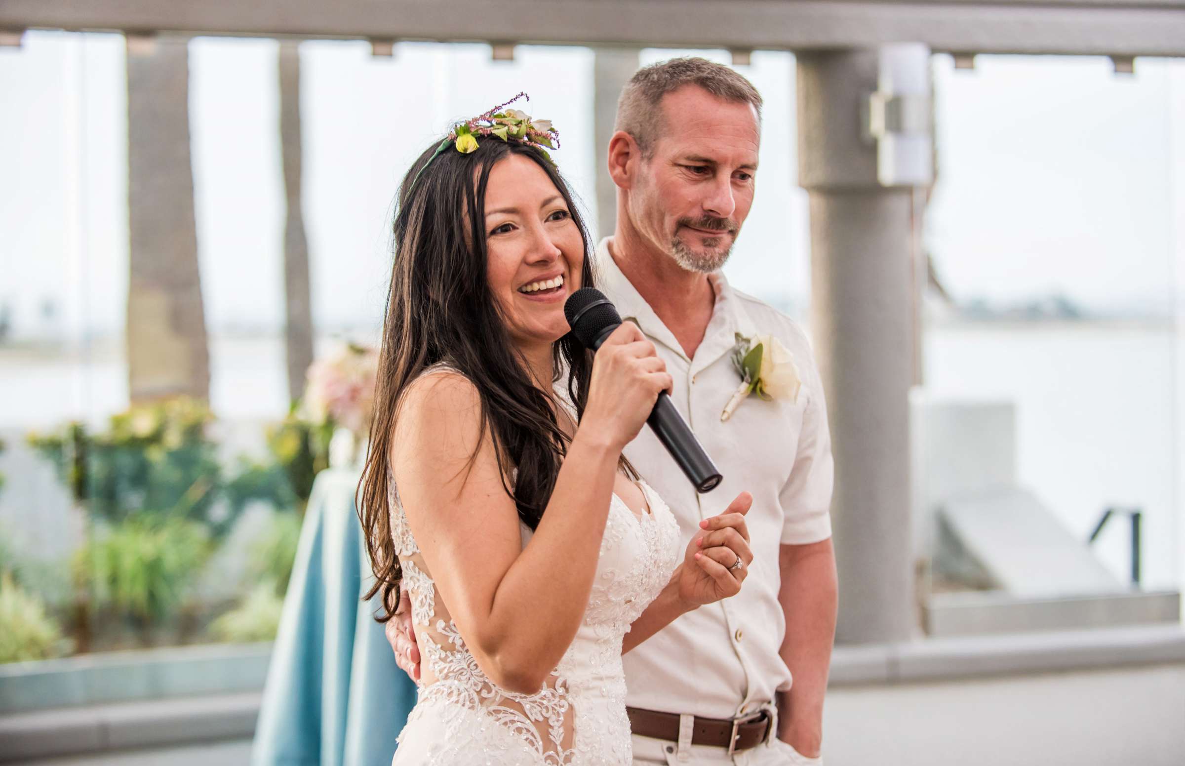 Loews Coronado Bay Resort Wedding coordinated by Grecia Binder, Veronica and Matthew Wedding Photo #88 by True Photography