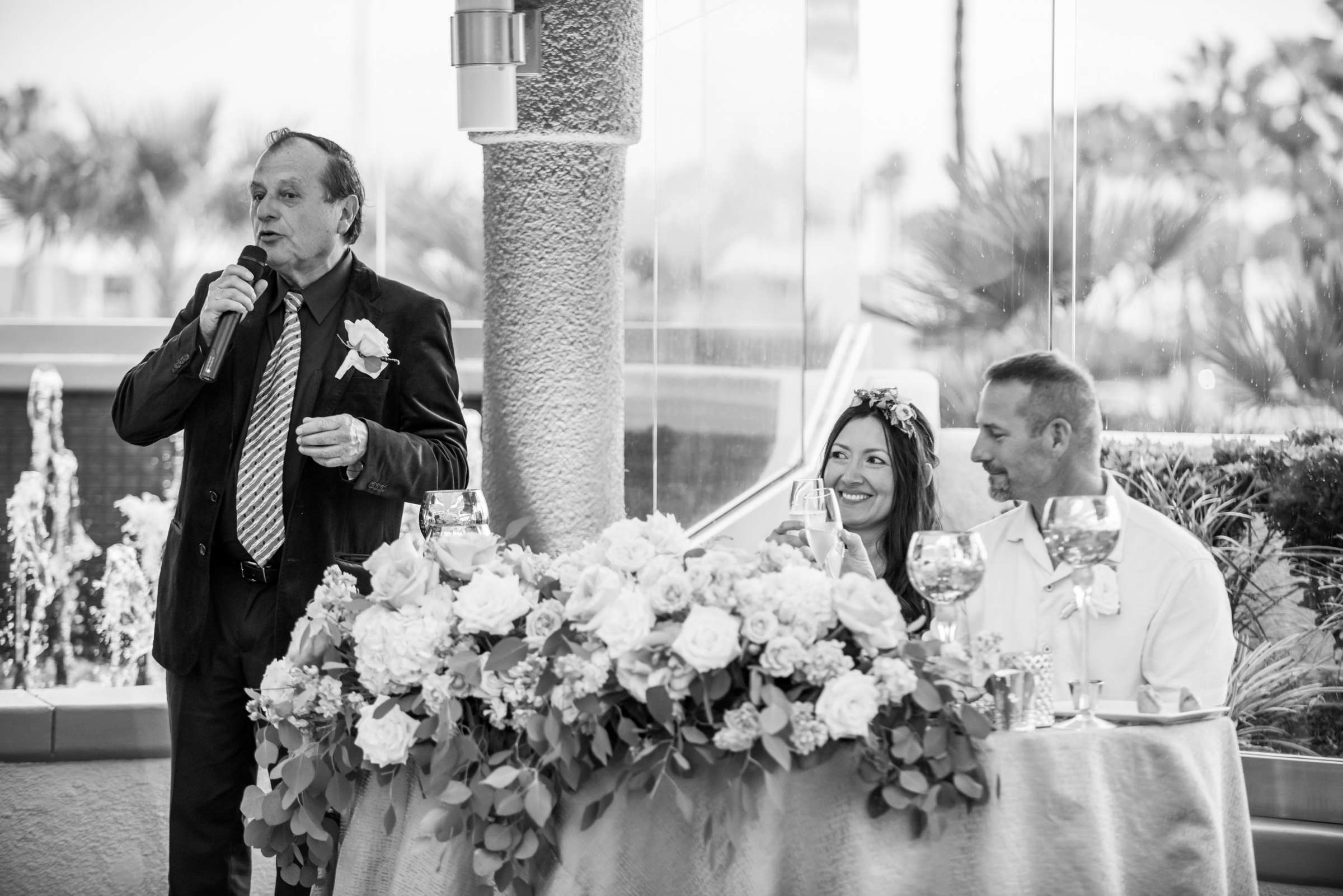 Loews Coronado Bay Resort Wedding coordinated by Grecia Binder, Veronica and Matthew Wedding Photo #90 by True Photography