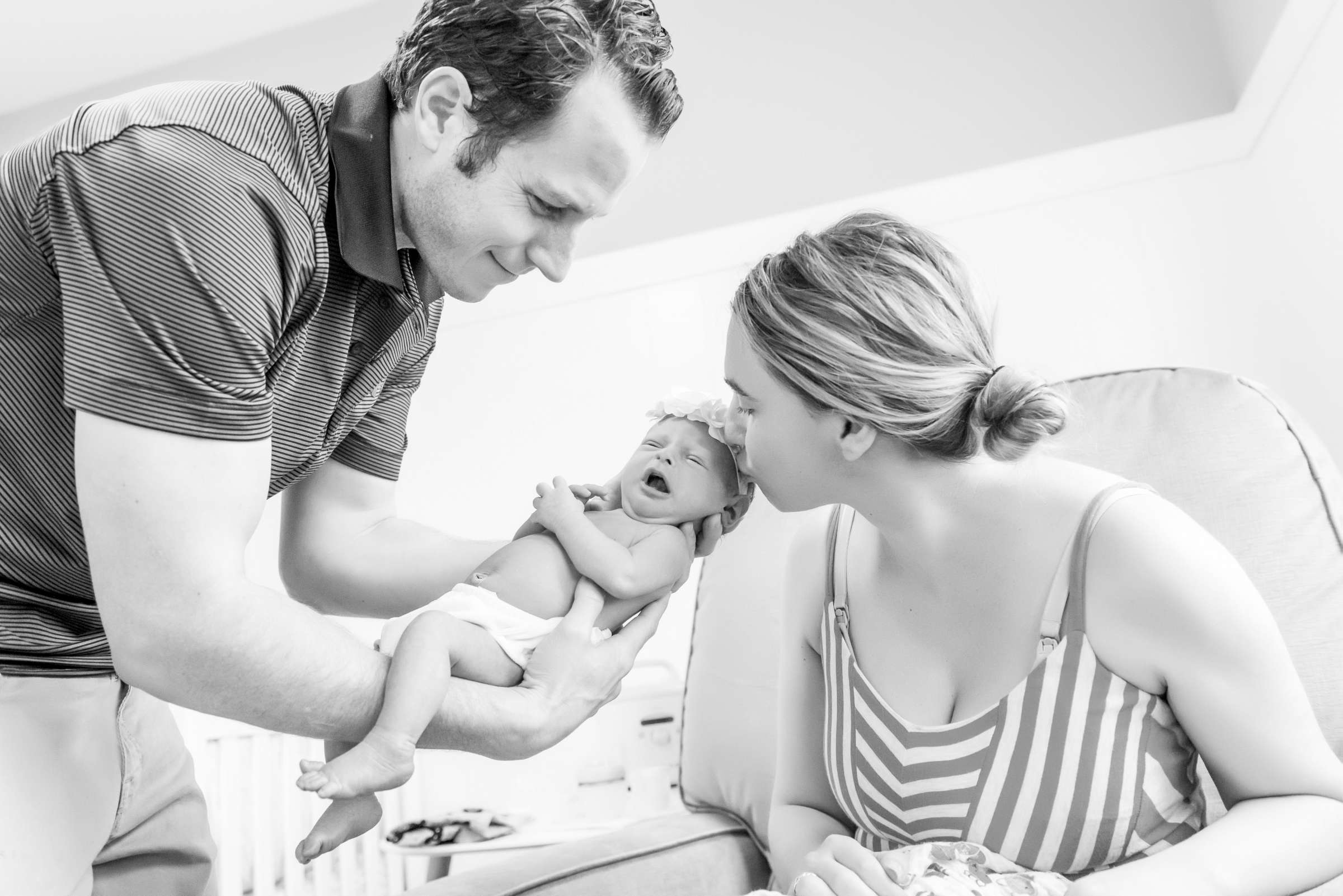 Newborn Photo Session, Adrienne and Noah Newborn Photo #8 by True Photography