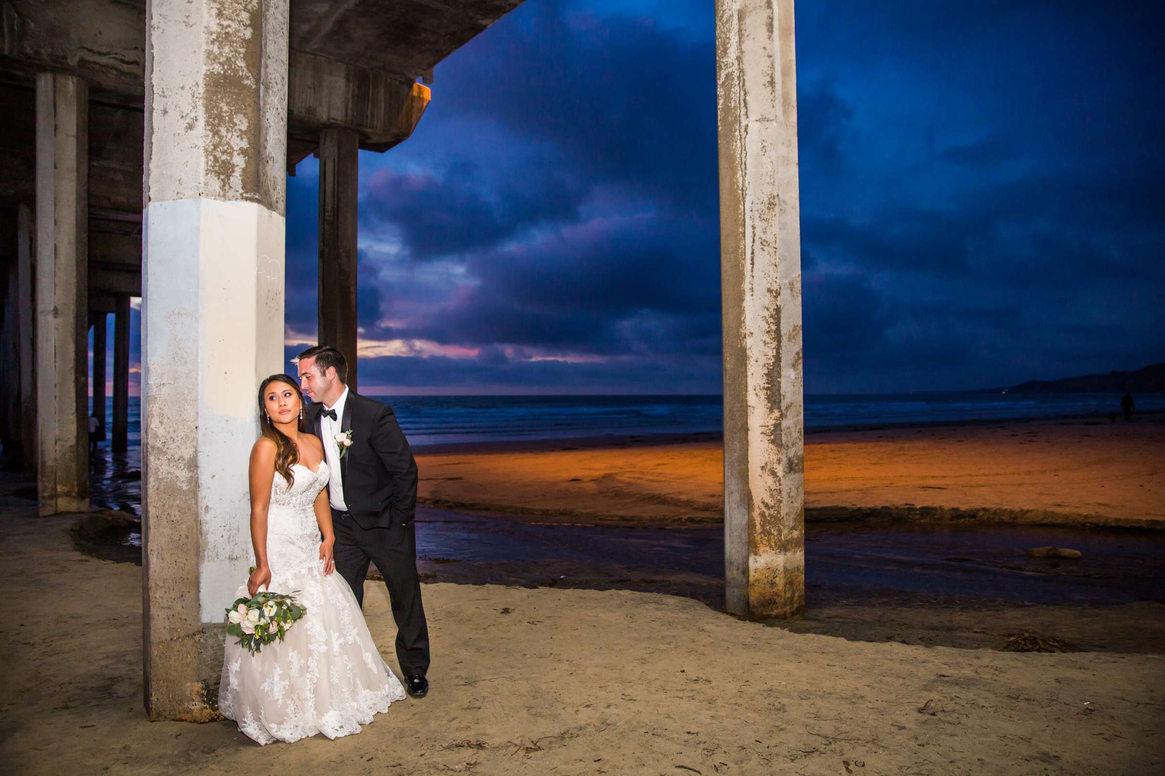 Scripps Seaside Forum Wedding coordinated by Lavish Weddings, Krystle and Justin Wedding Photo #453265 by True Photography