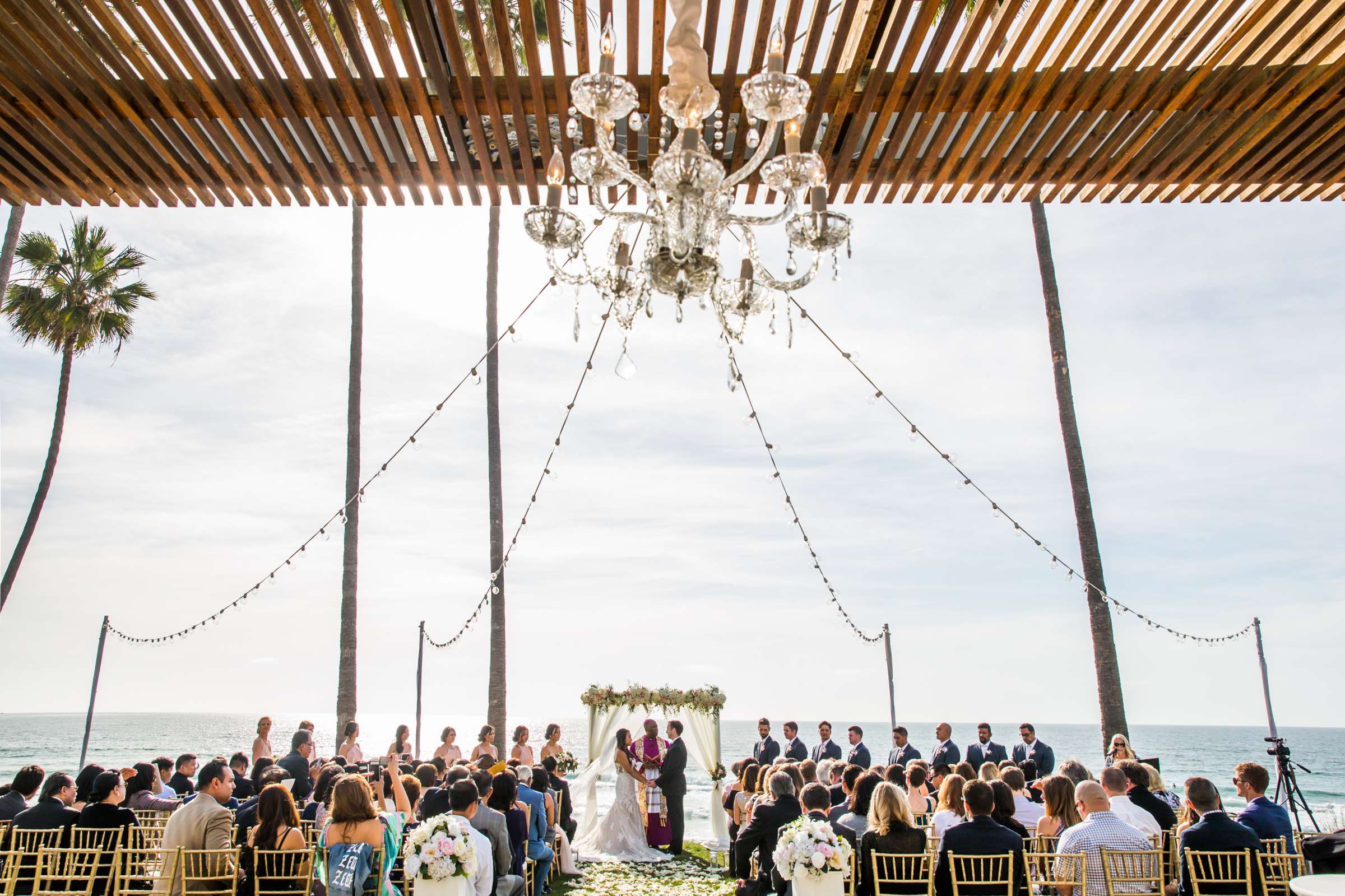 Scripps Seaside Forum Wedding coordinated by Lavish Weddings, Krystle and Justin Wedding Photo #453318 by True Photography