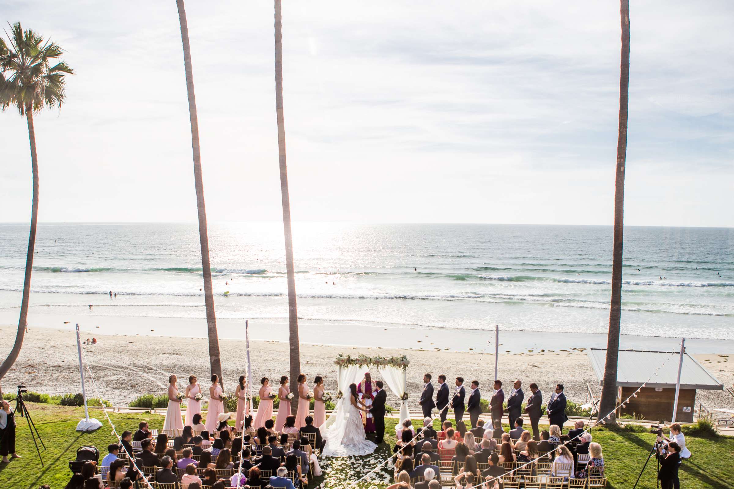 Scripps Seaside Forum Wedding coordinated by Lavish Weddings, Krystle and Justin Wedding Photo #453321 by True Photography