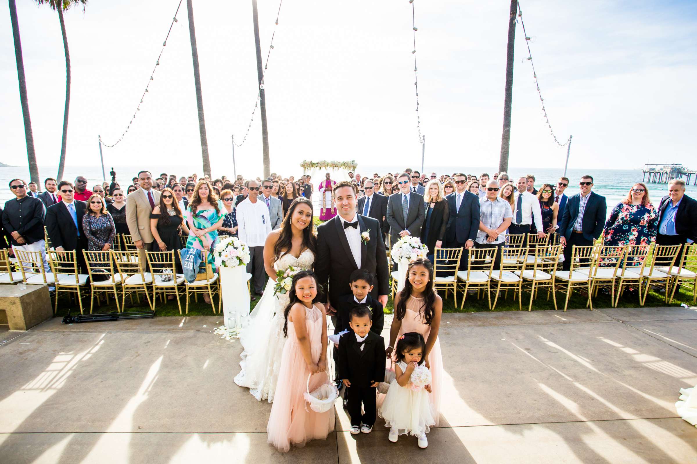 Scripps Seaside Forum Wedding coordinated by Lavish Weddings, Krystle and Justin Wedding Photo #453330 by True Photography