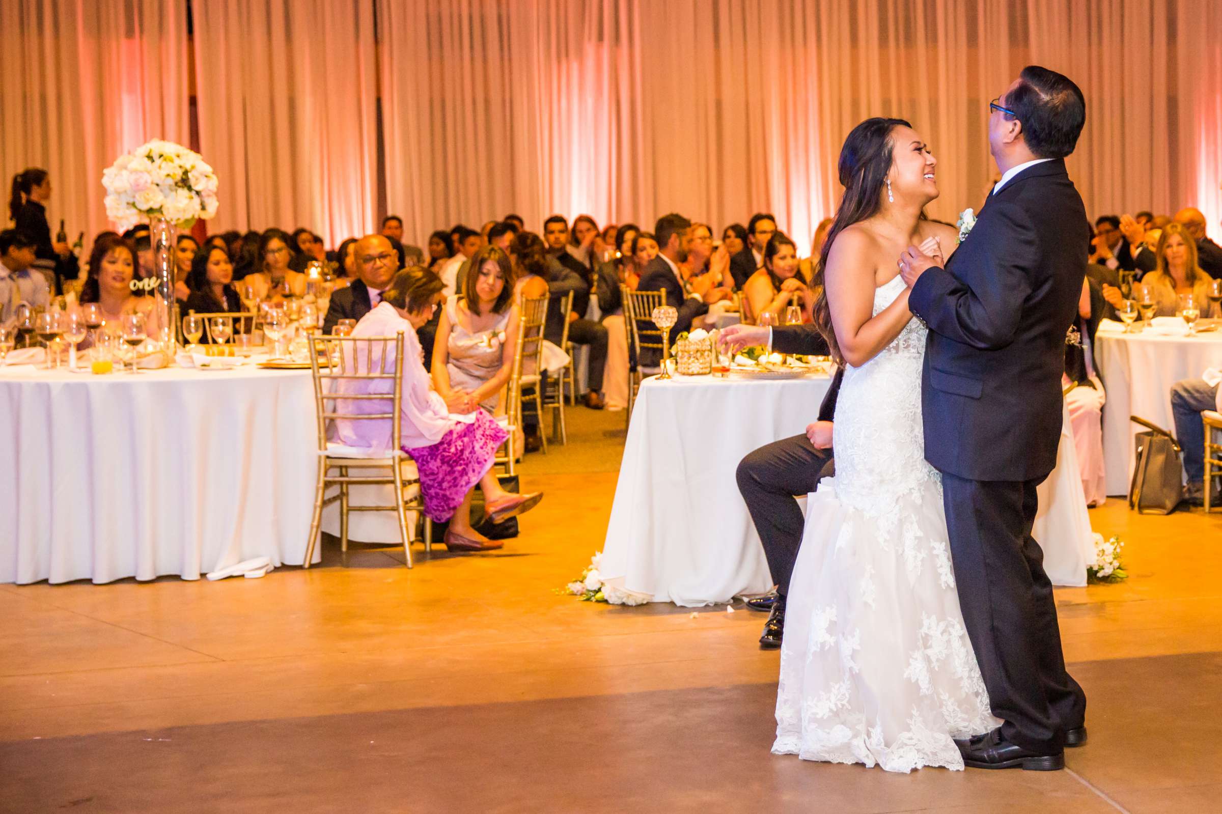 Scripps Seaside Forum Wedding coordinated by Lavish Weddings, Krystle and Justin Wedding Photo #453352 by True Photography