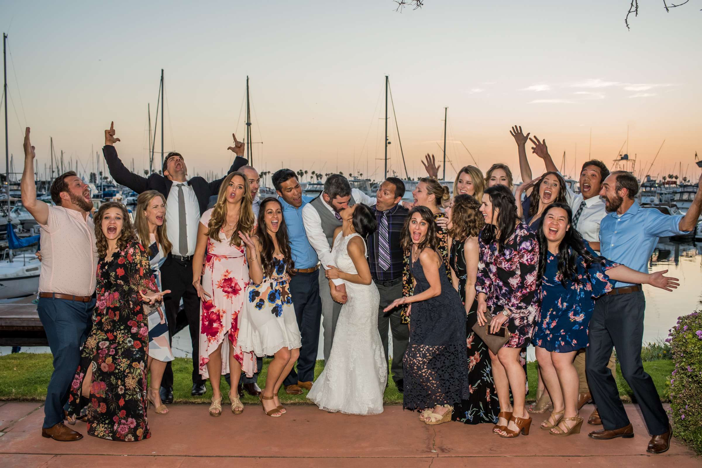 Marina Village Conference Center Wedding coordinated by Magical Moments by Megan, Nikki and Michael Wedding Photo #116 by True Photography