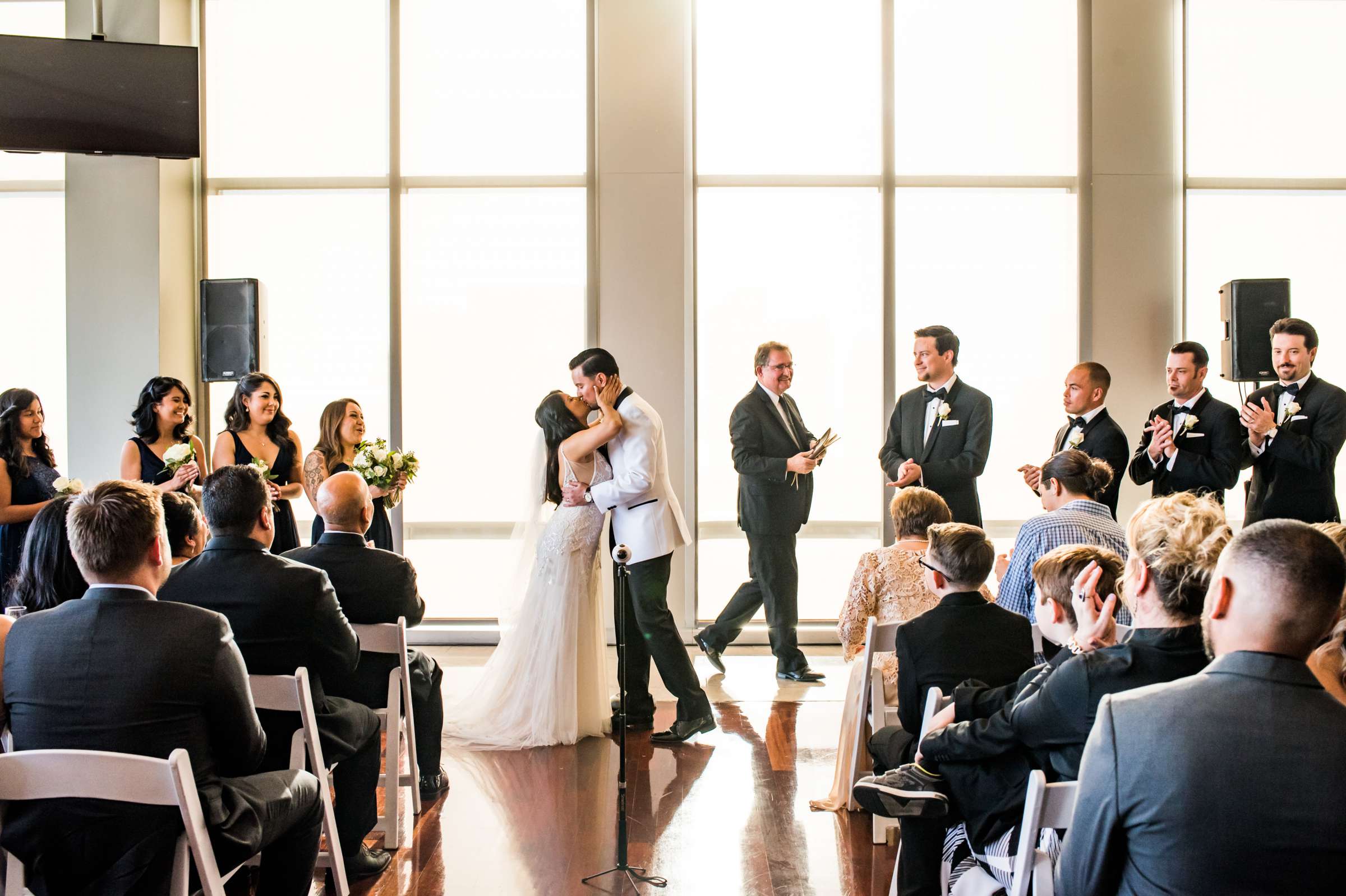 Ultimate Skybox Wedding, Daniela and Joshua Wedding Photo #457197 by True Photography