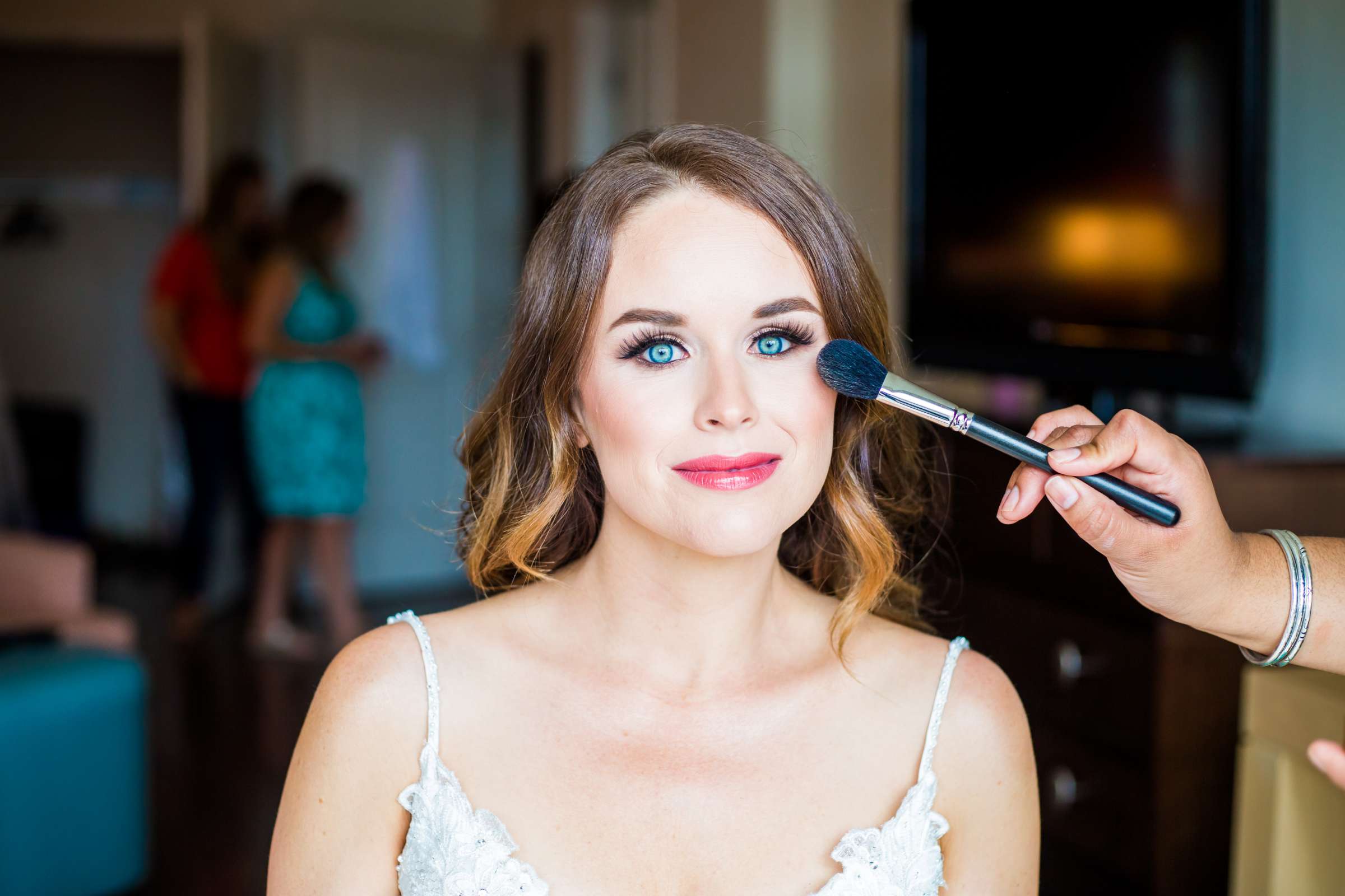 Getting Ready at The Ultimate Skybox Wedding, Lindsey and David Wedding Photo #21 by True Photography