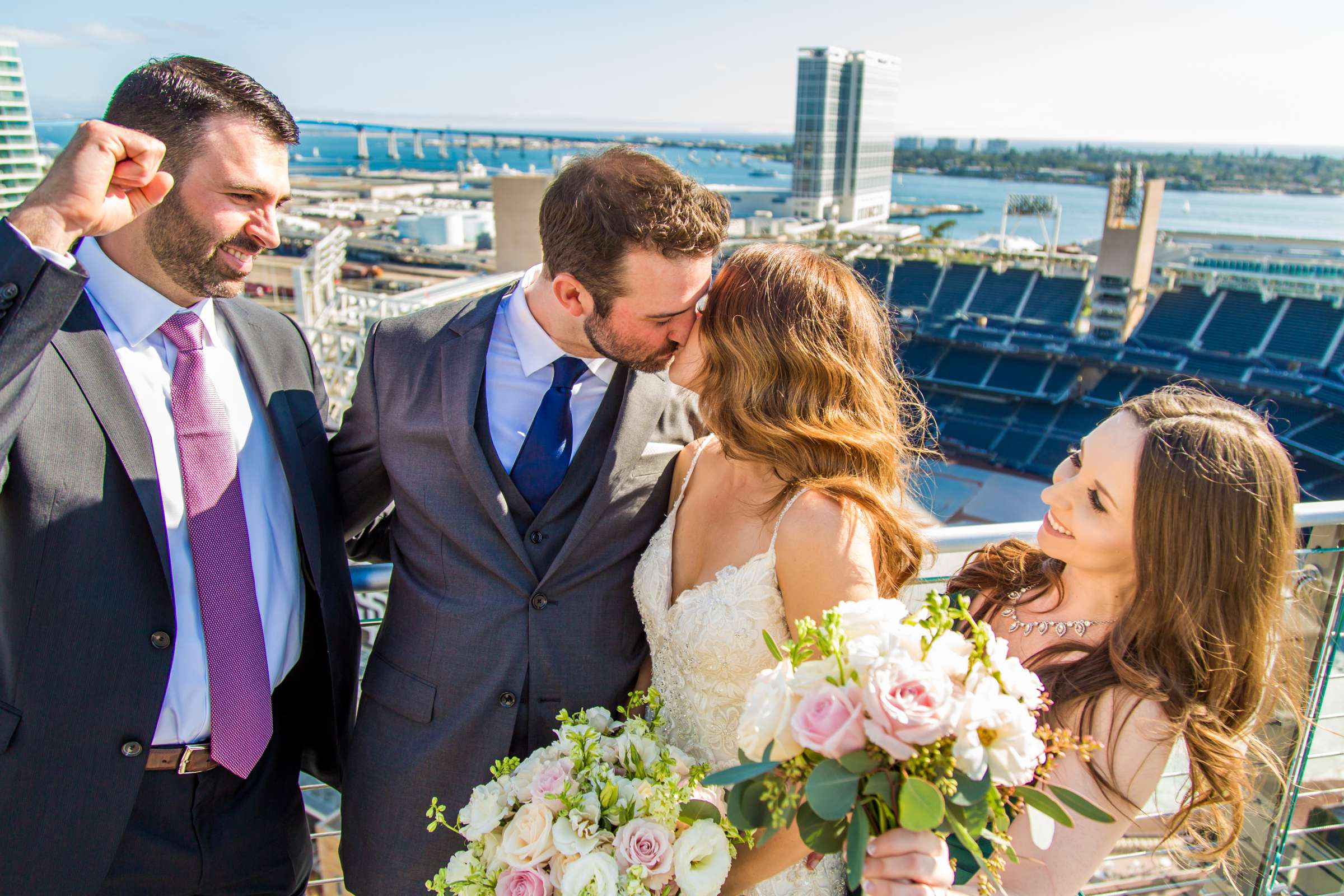 The Ultimate Skybox Wedding, Lindsey and David Wedding Photo #91 by True Photography