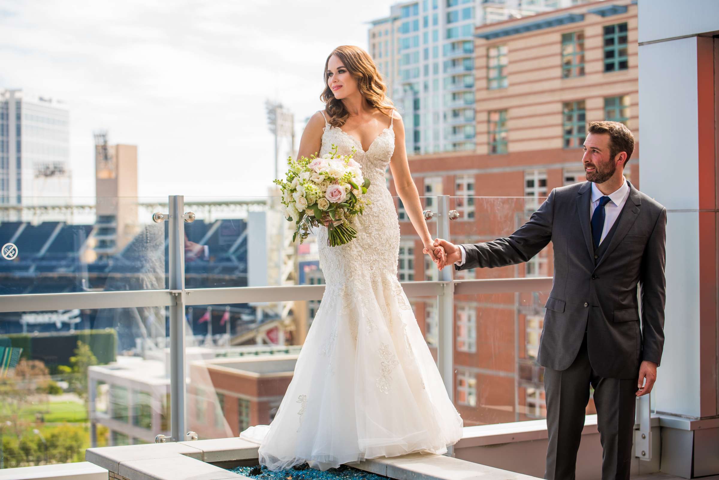 The Ultimate Skybox Wedding, Lindsey and David Wedding Photo #97 by True Photography