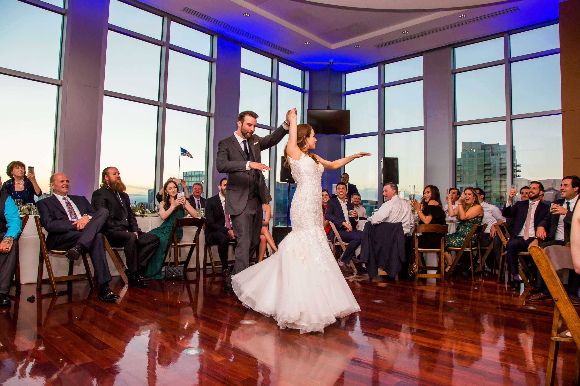 The Ultimate Skybox Wedding, Lindsey and David Wedding Photo #127 by True Photography