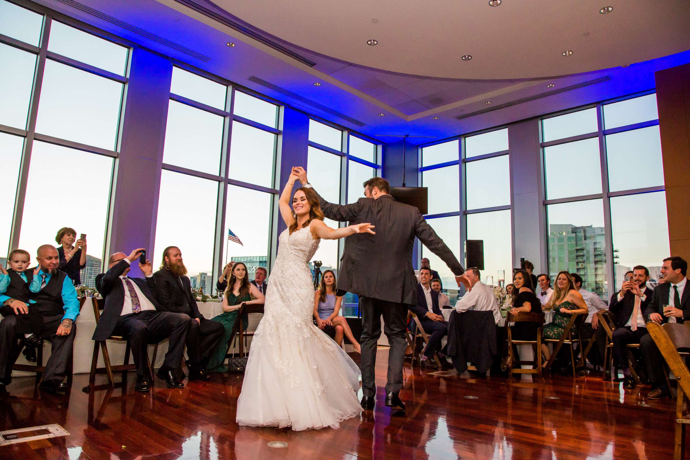 The Ultimate Skybox Wedding, Lindsey and David Wedding Photo #130 by True Photography