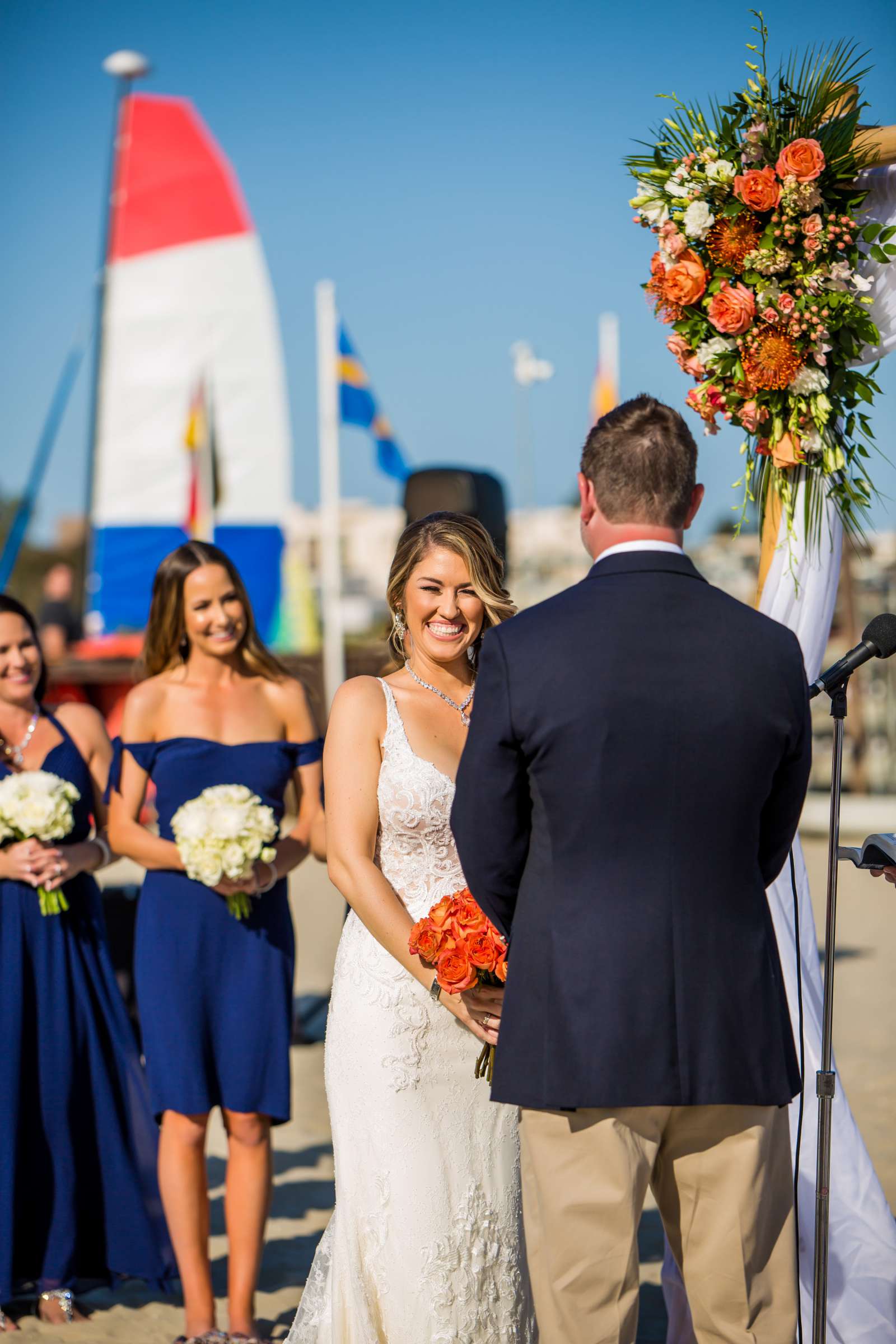 Catamaran Resort Wedding coordinated by Sweet Blossom Weddings, Ashley and Rob Wedding Photo #458479 by True Photography