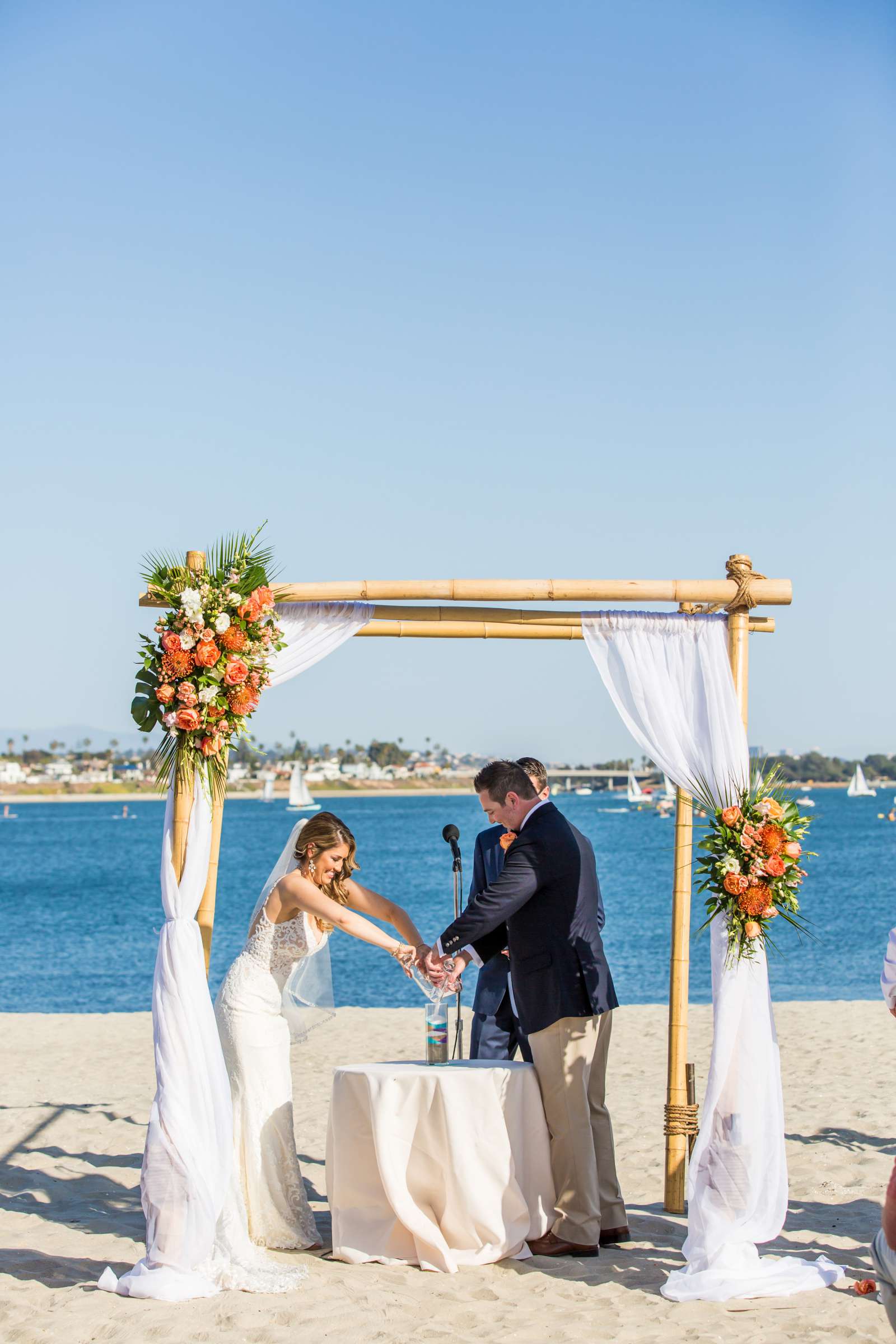 Catamaran Resort Wedding coordinated by Sweet Blossom Weddings, Ashley and Rob Wedding Photo #458482 by True Photography