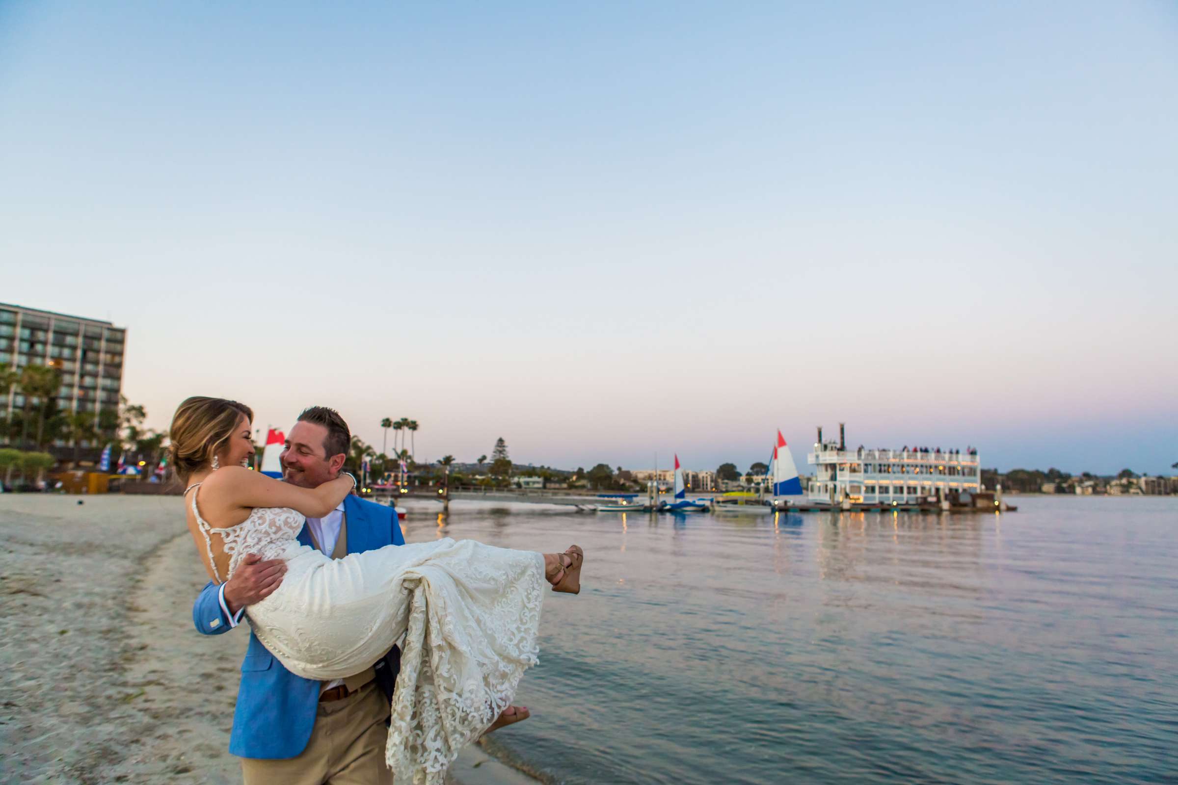 Catamaran Resort Wedding coordinated by Sweet Blossom Weddings, Ashley and Rob Wedding Photo #458511 by True Photography