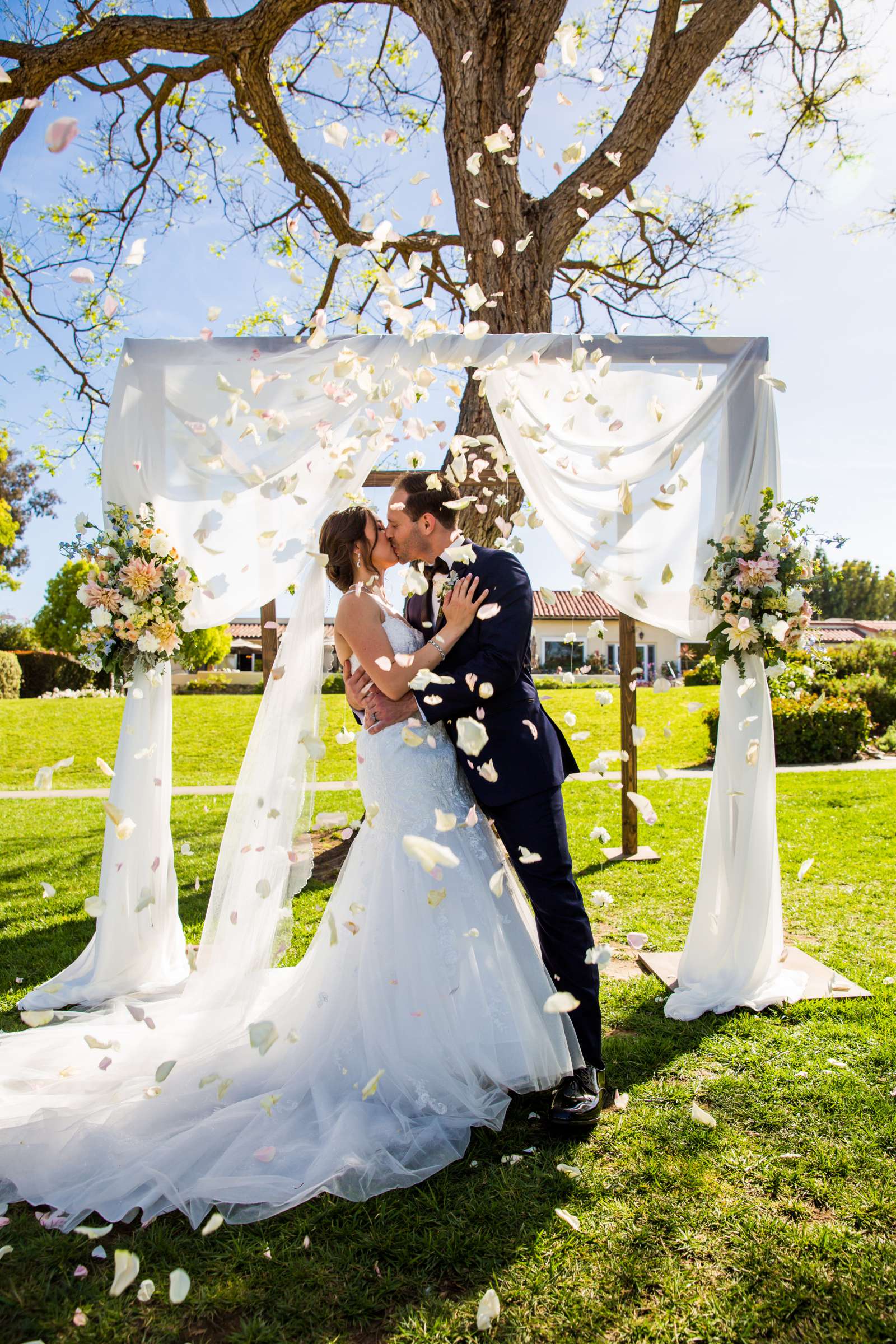 The Inn at Rancho Santa Fe Wedding coordinated by CZ Events, Tania and Kyle Wedding Photo #5 by True Photography
