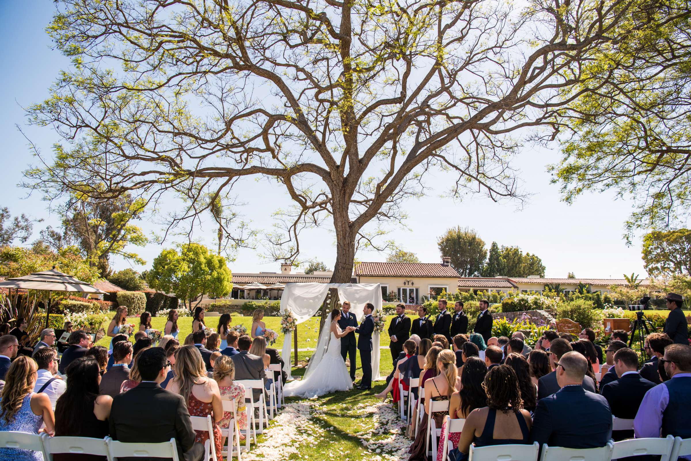 The Inn at Rancho Santa Fe Wedding coordinated by CZ Events, Tania and Kyle Wedding Photo #9 by True Photography