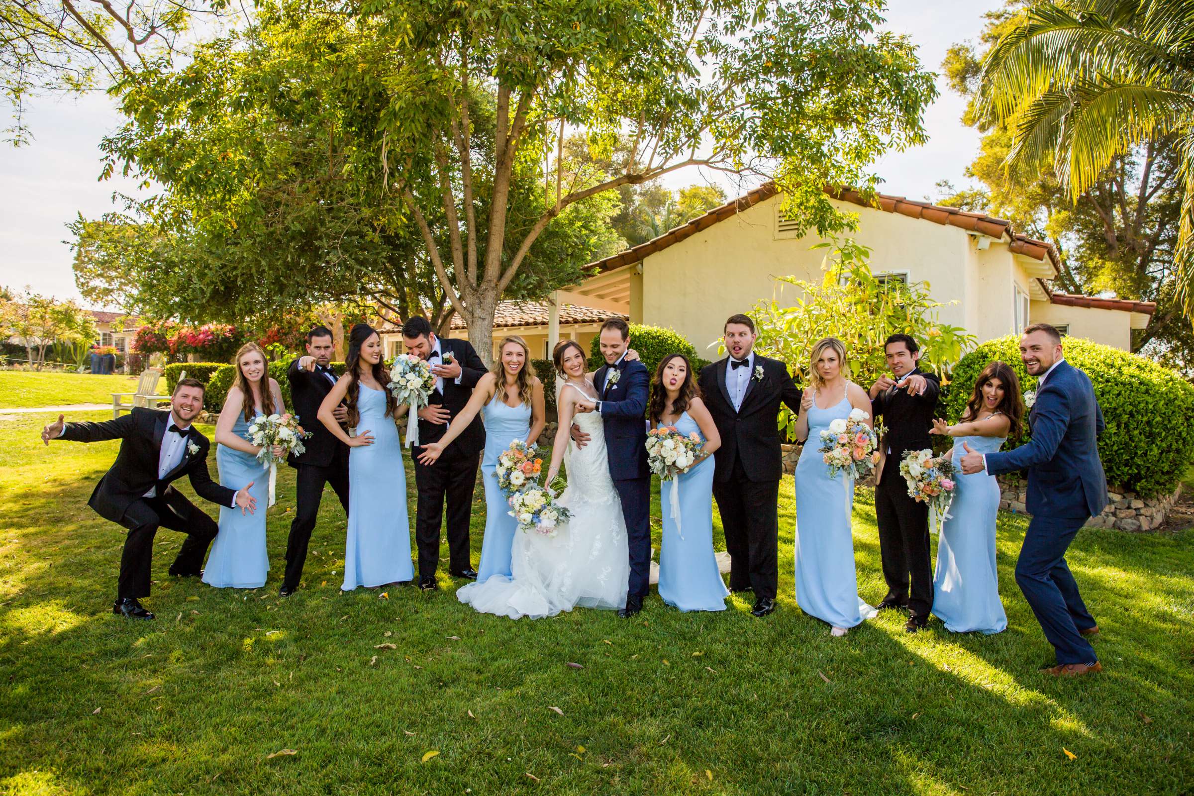 The Inn at Rancho Santa Fe Wedding coordinated by CZ Events, Tania and Kyle Wedding Photo #13 by True Photography