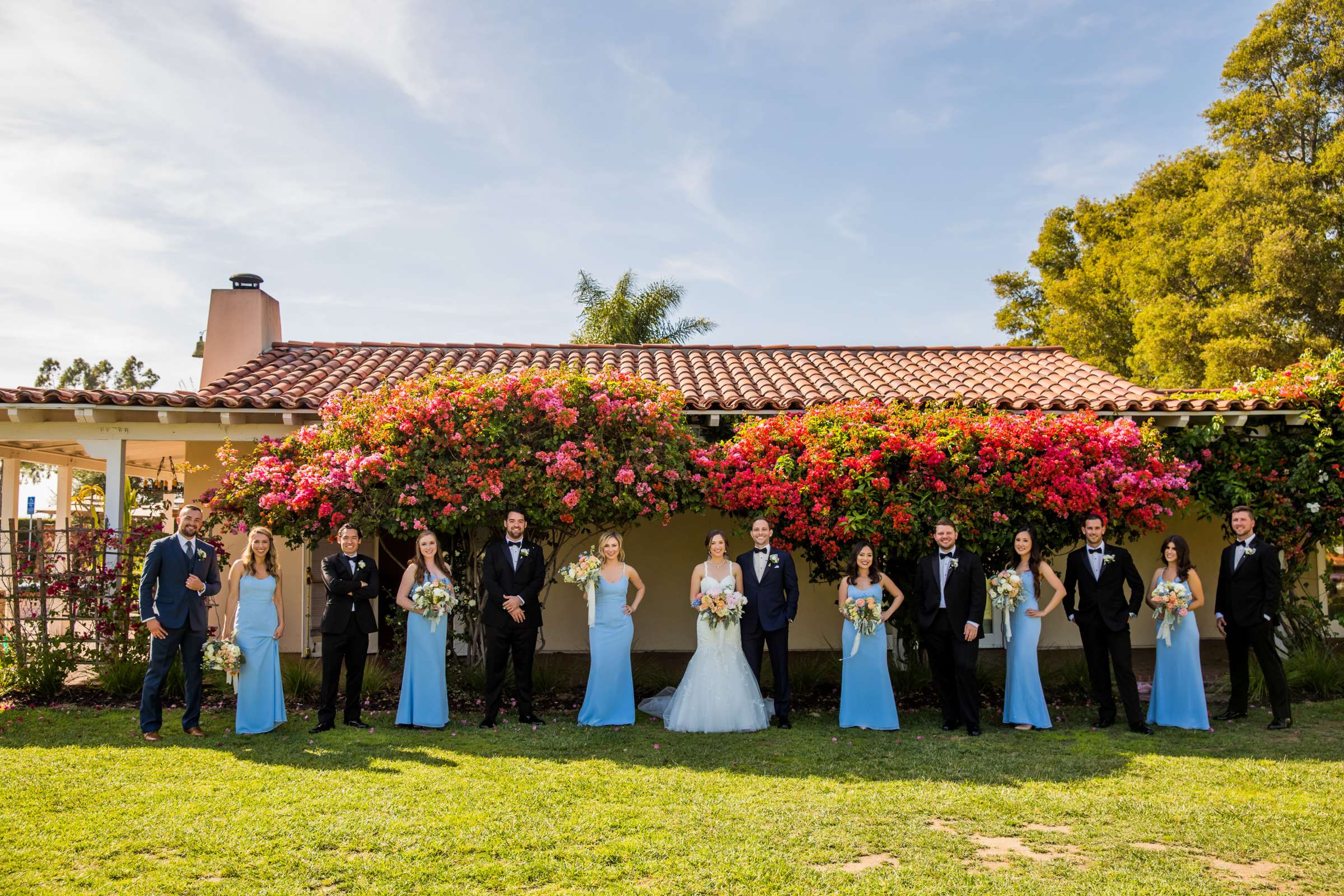 The Inn at Rancho Santa Fe Wedding coordinated by CZ Events, Tania and Kyle Wedding Photo #19 by True Photography