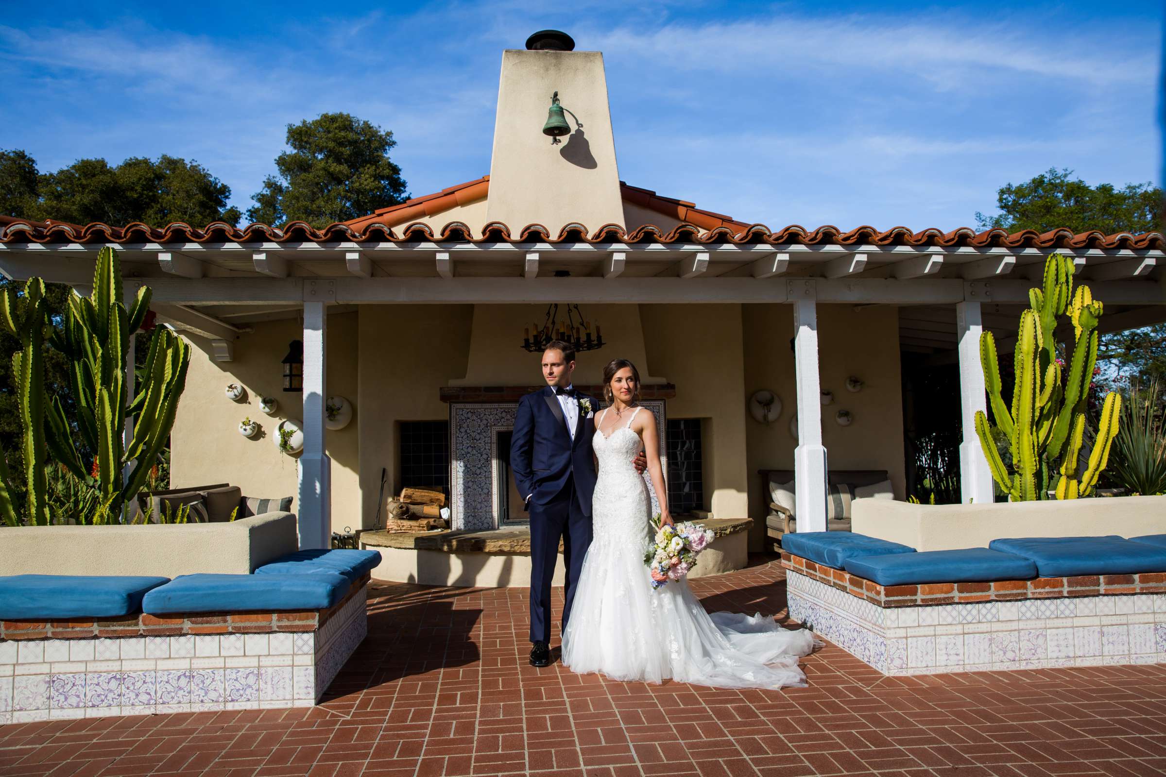 The Inn at Rancho Santa Fe Wedding coordinated by CZ Events, Tania and Kyle Wedding Photo #20 by True Photography