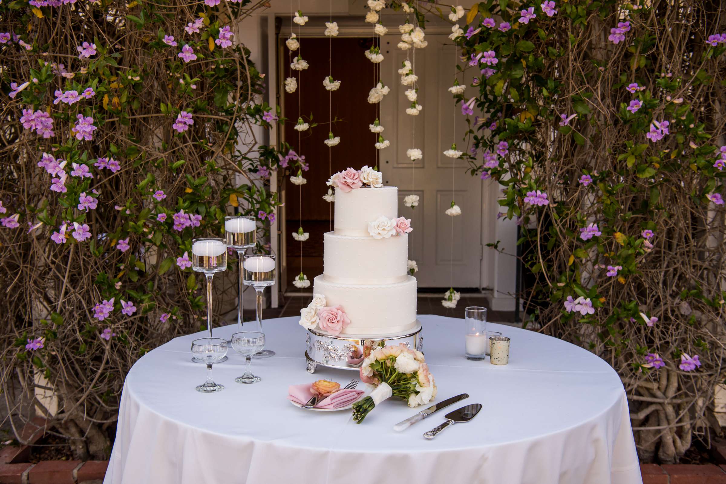 The Inn at Rancho Santa Fe Wedding coordinated by CZ Events, Tania and Kyle Wedding Photo #173 by True Photography