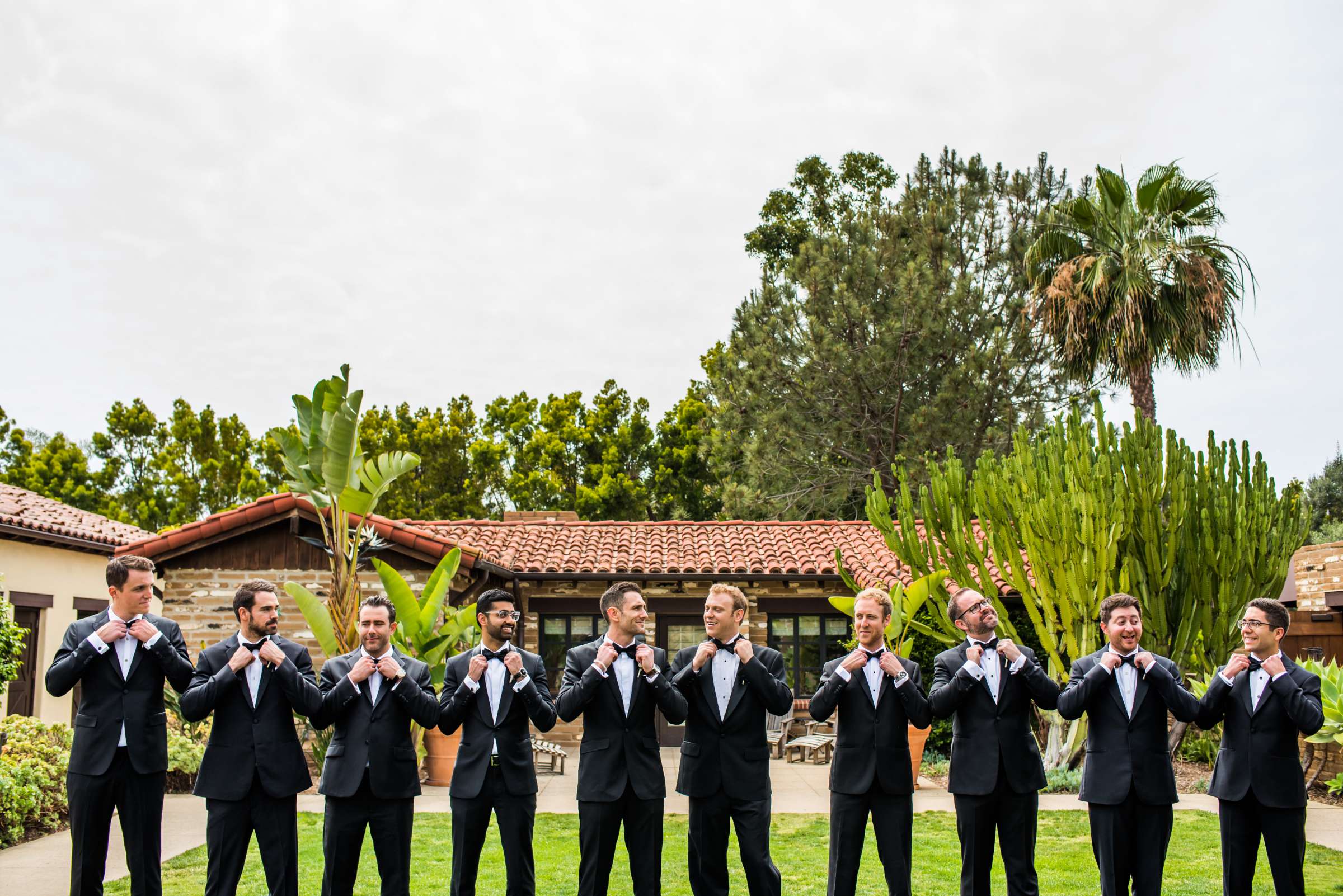 Groomsmen at Estancia Wedding coordinated by Bliss Events, Ariana and Jimmy Wedding Photo #17 by True Photography