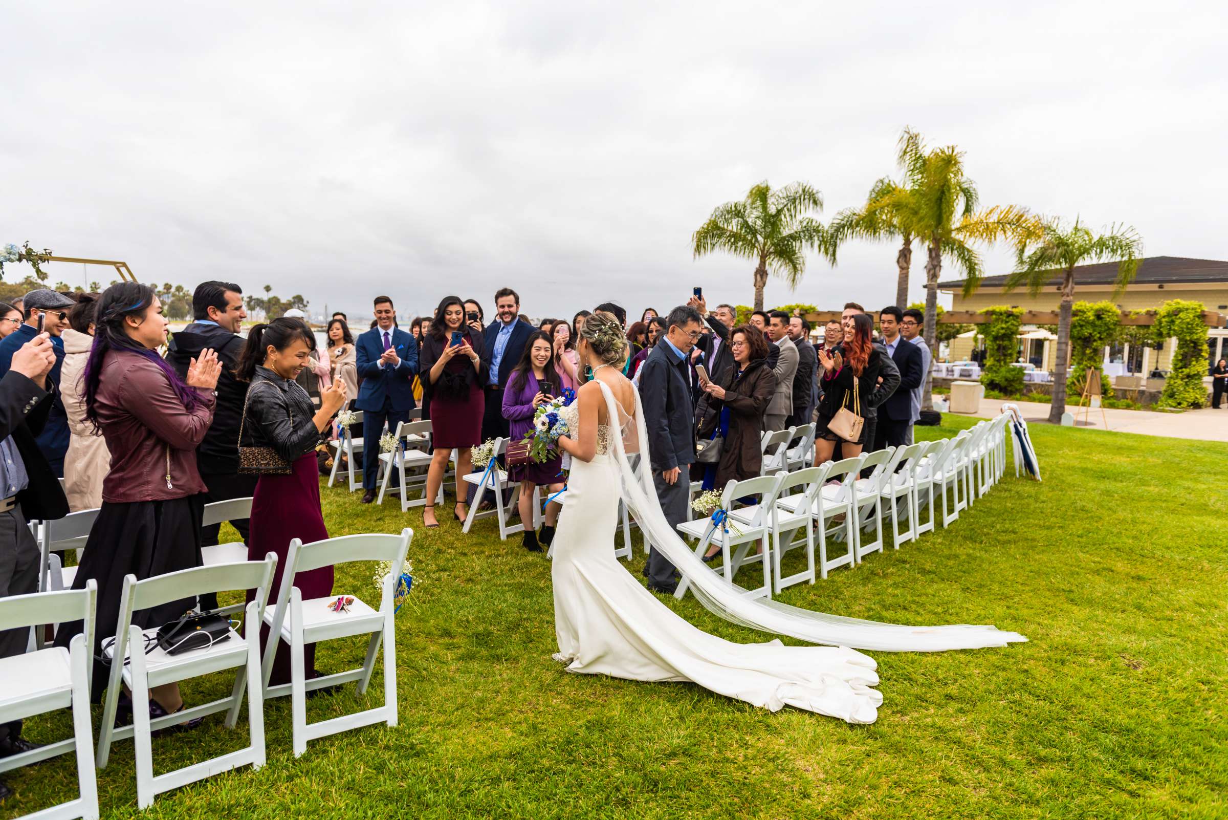 Coronado Community Center Wedding coordinated by Aficial Events, Kathleen and Jonathan Wedding Photo #462613 by True Photography