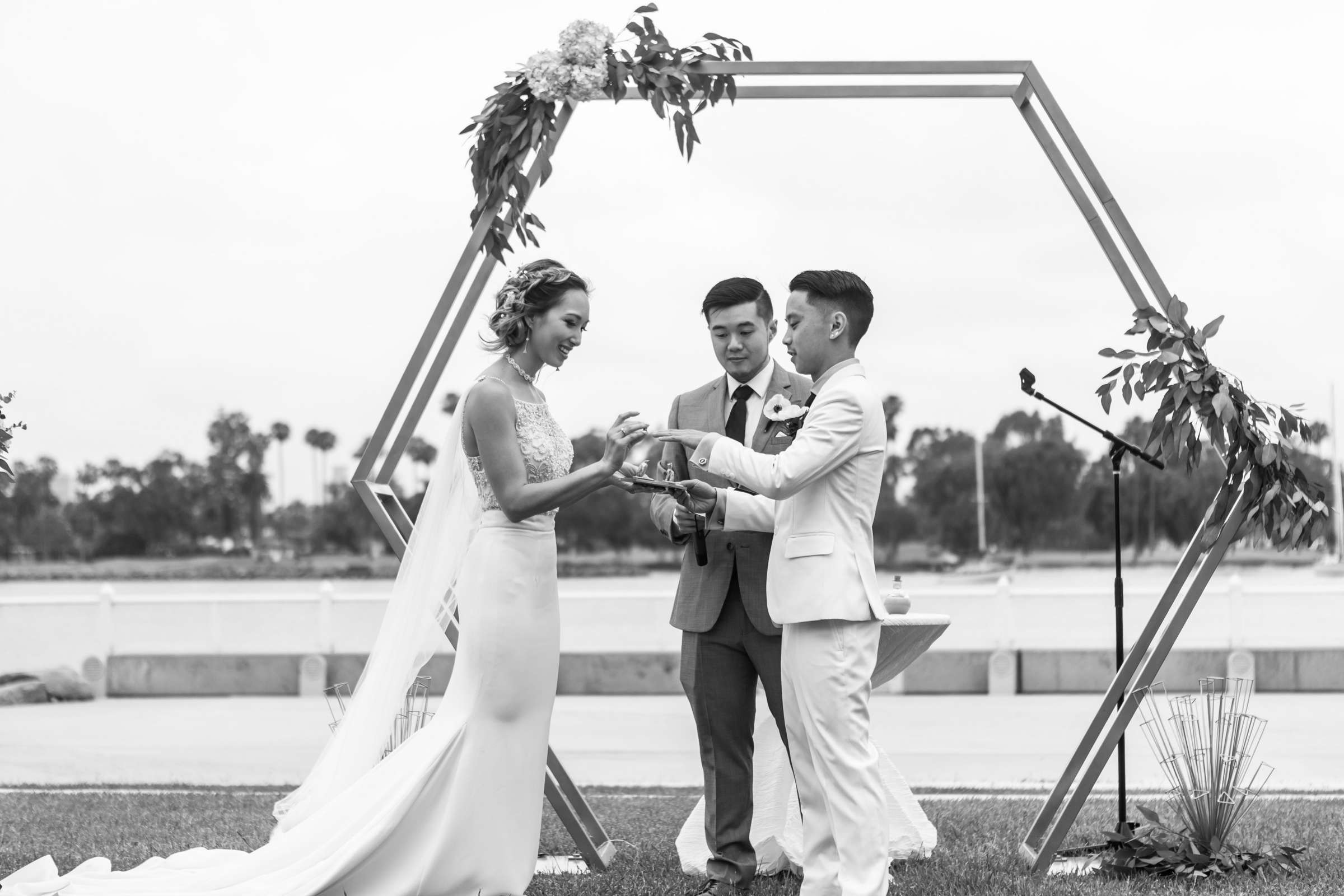 Coronado Community Center Wedding coordinated by Aficial Events, Kathleen and Jonathan Wedding Photo #462624 by True Photography