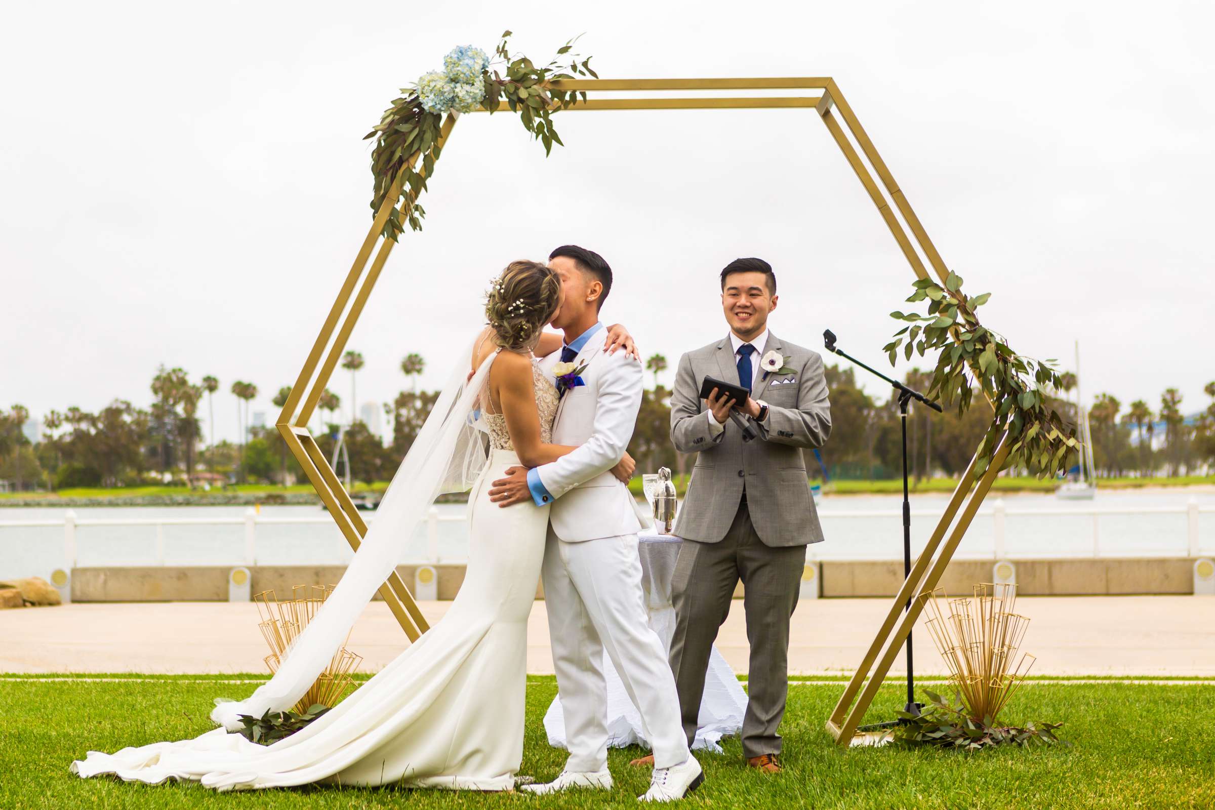 Coronado Community Center Wedding coordinated by Aficial Events, Kathleen and Jonathan Wedding Photo #462627 by True Photography