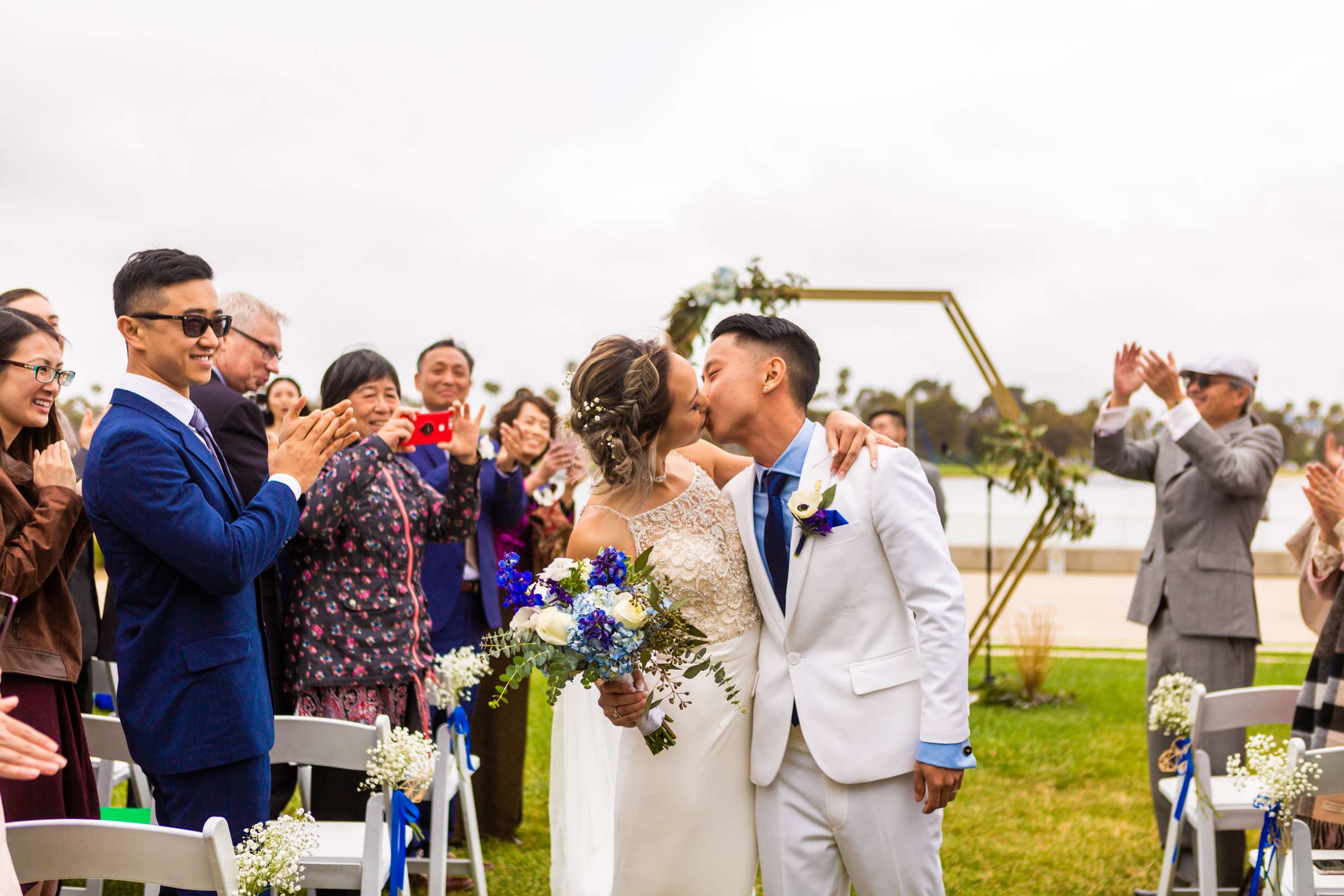 Coronado Community Center Wedding coordinated by Aficial Events, Kathleen and Jonathan Wedding Photo #462630 by True Photography