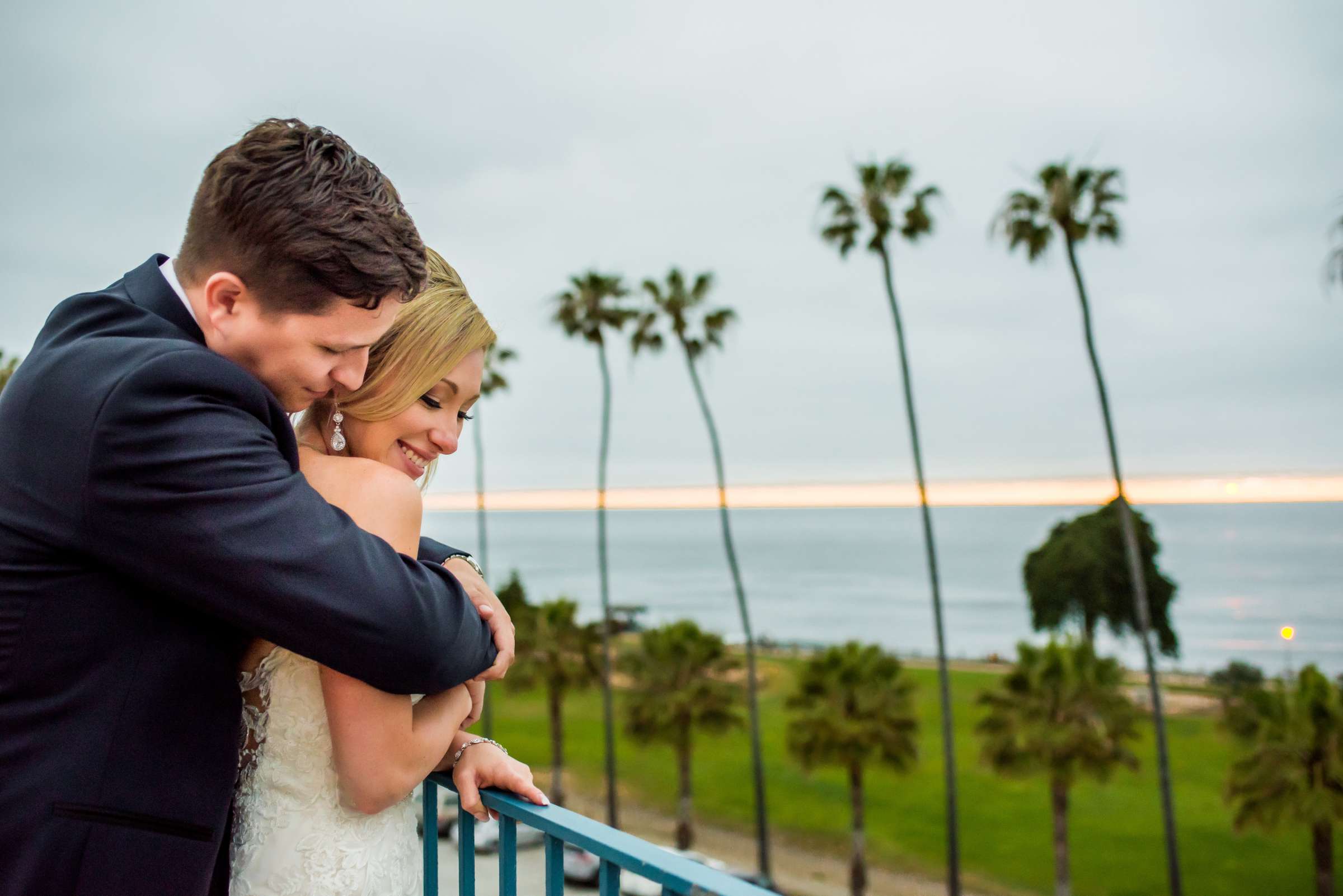 La Jolla Cove Rooftop Wedding, Kristen and Anthony Wedding Photo #5 by True Photography
