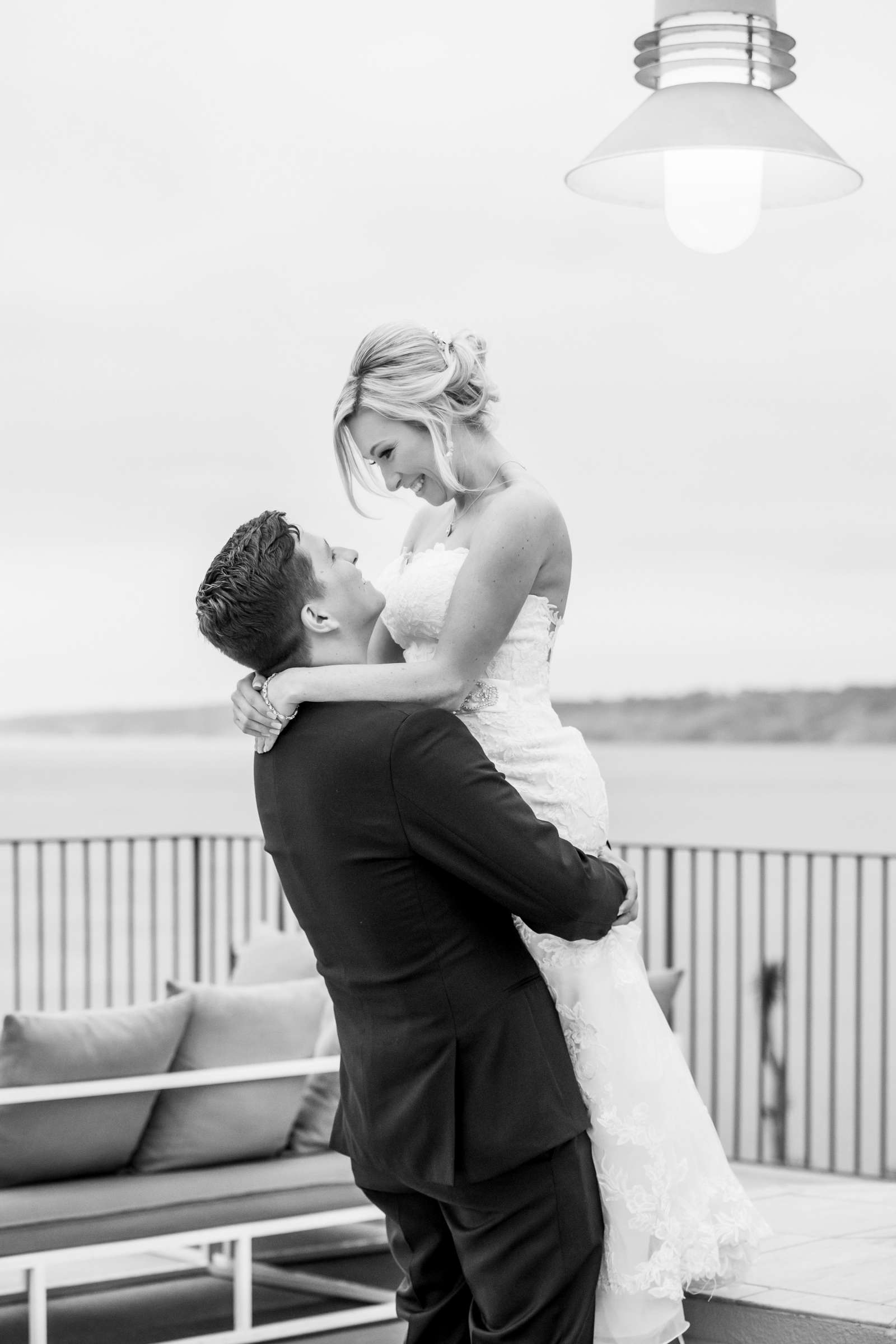 La Jolla Cove Rooftop Wedding, Kristen and Anthony Wedding Photo #10 by True Photography