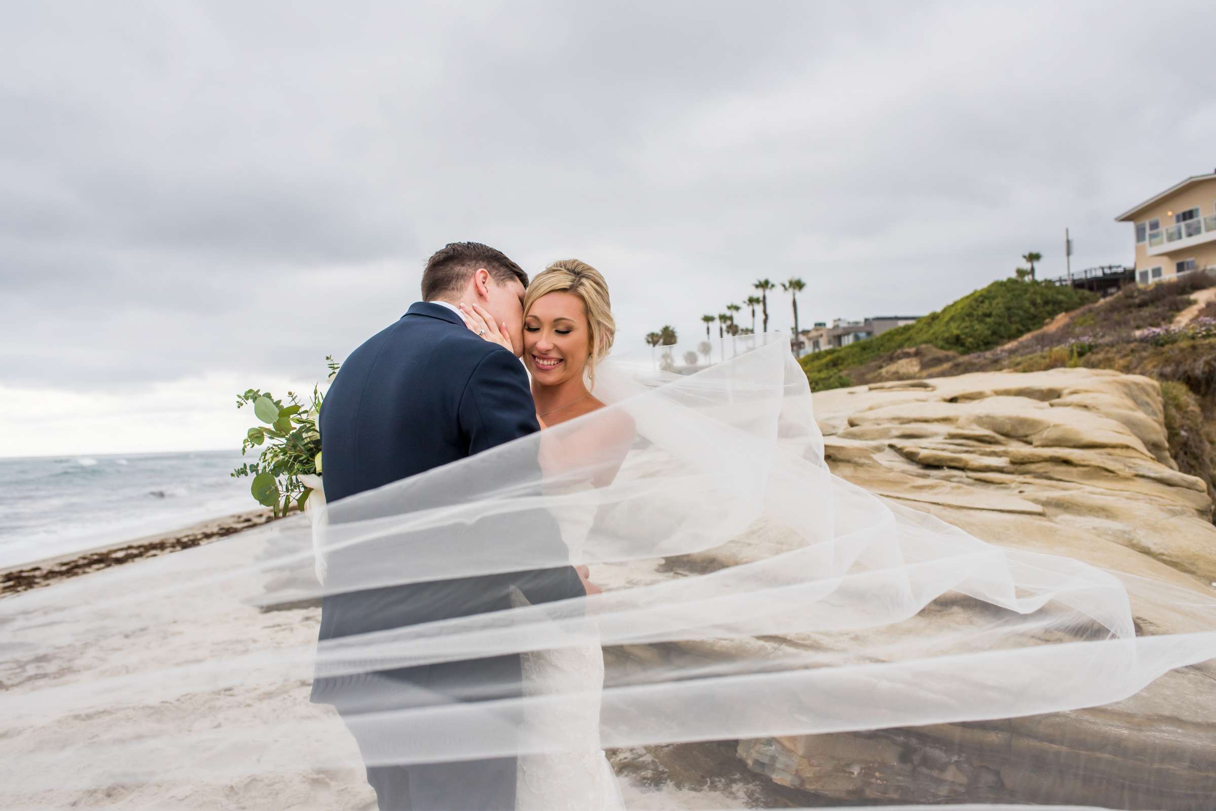 La Jolla Cove Rooftop Wedding, Kristen and Anthony Wedding Photo #2 by True Photography