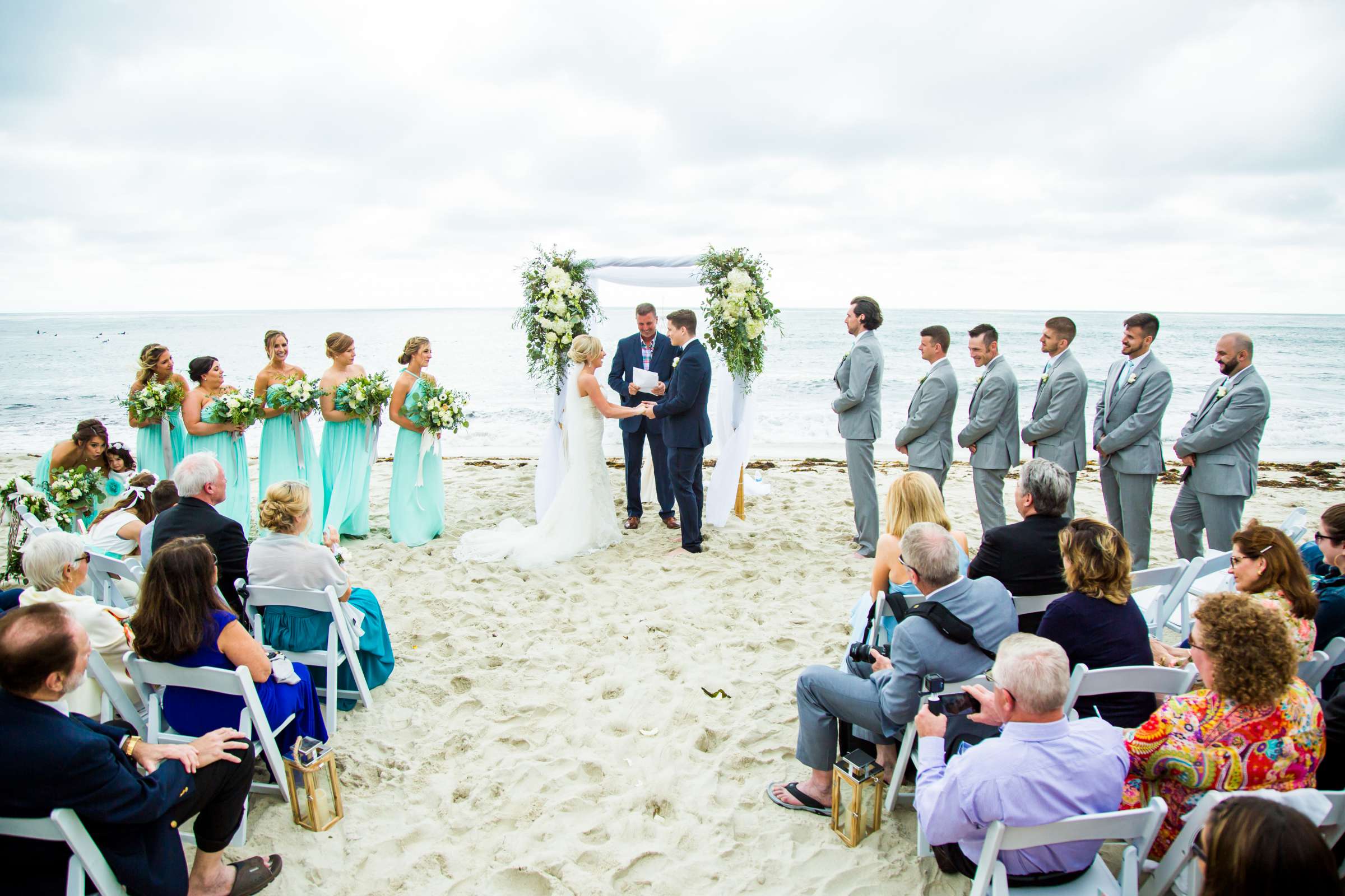 La Jolla Cove Rooftop Wedding, Kristen and Anthony Wedding Photo #71 by True Photography
