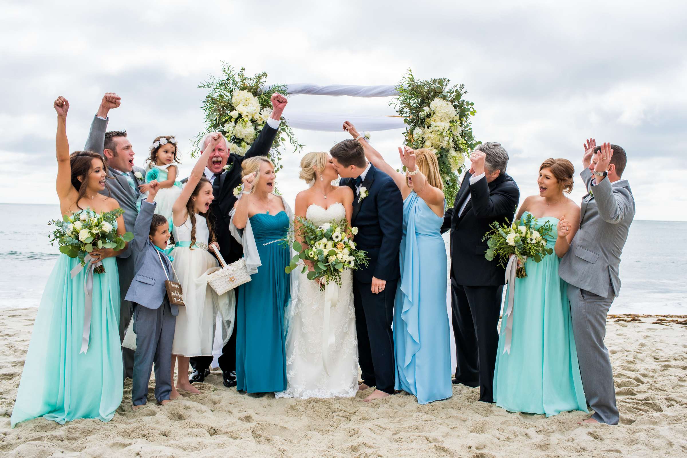 La Jolla Cove Rooftop Wedding, Kristen and Anthony Wedding Photo #78 by True Photography