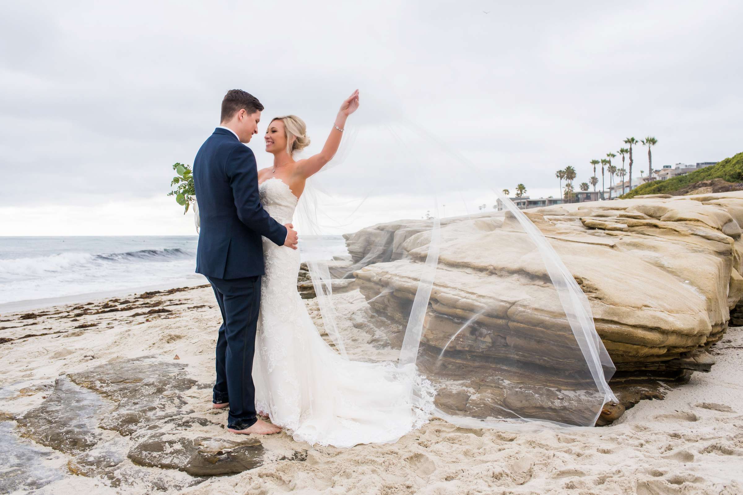 La Jolla Cove Rooftop Wedding, Kristen and Anthony Wedding Photo #86 by True Photography