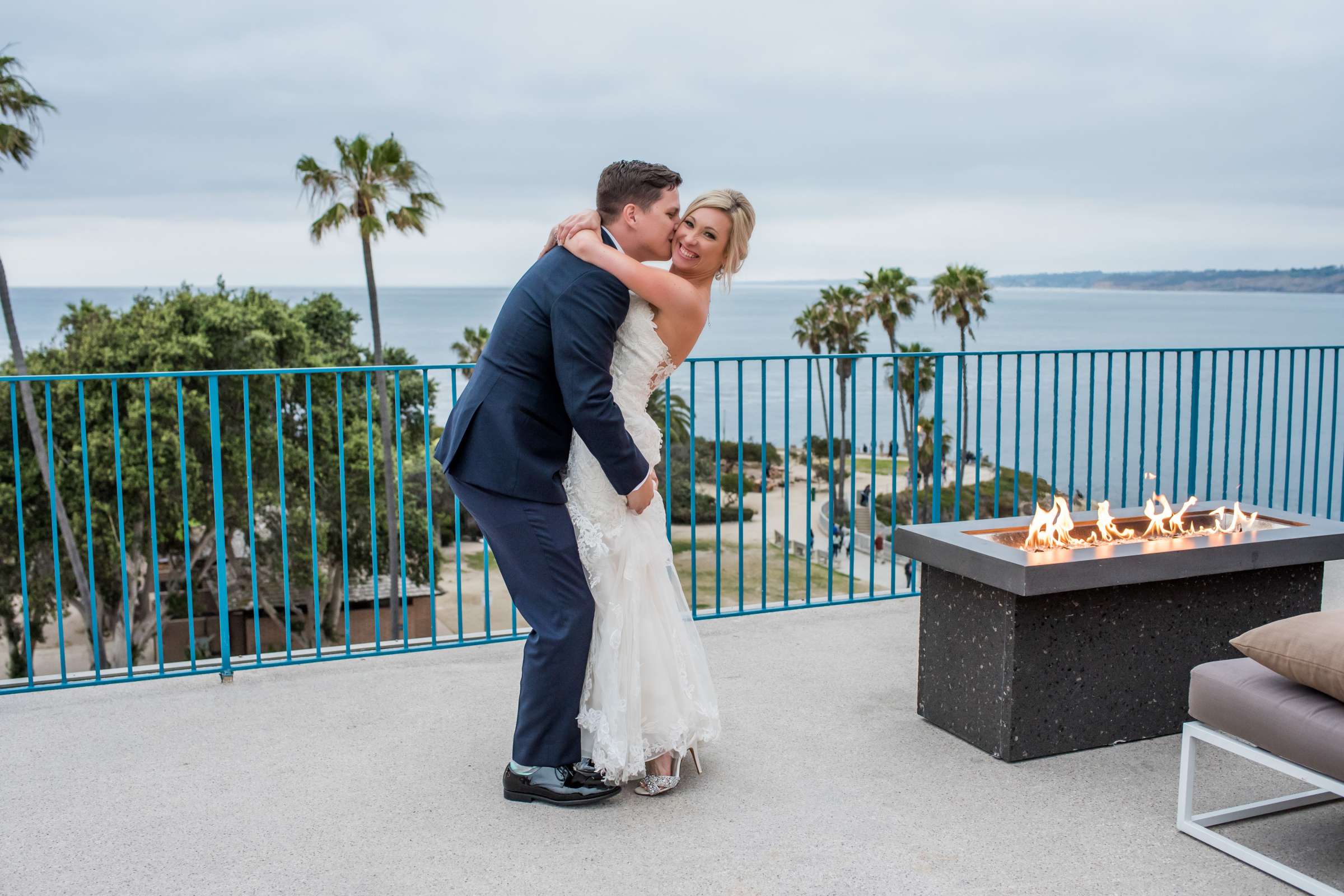 La Jolla Cove Rooftop Wedding, Kristen and Anthony Wedding Photo #88 by True Photography