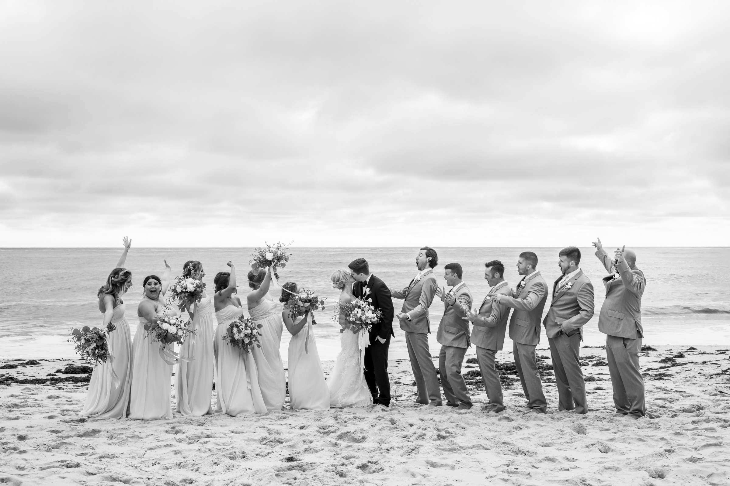 La Jolla Cove Rooftop Wedding, Kristen and Anthony Wedding Photo #96 by True Photography