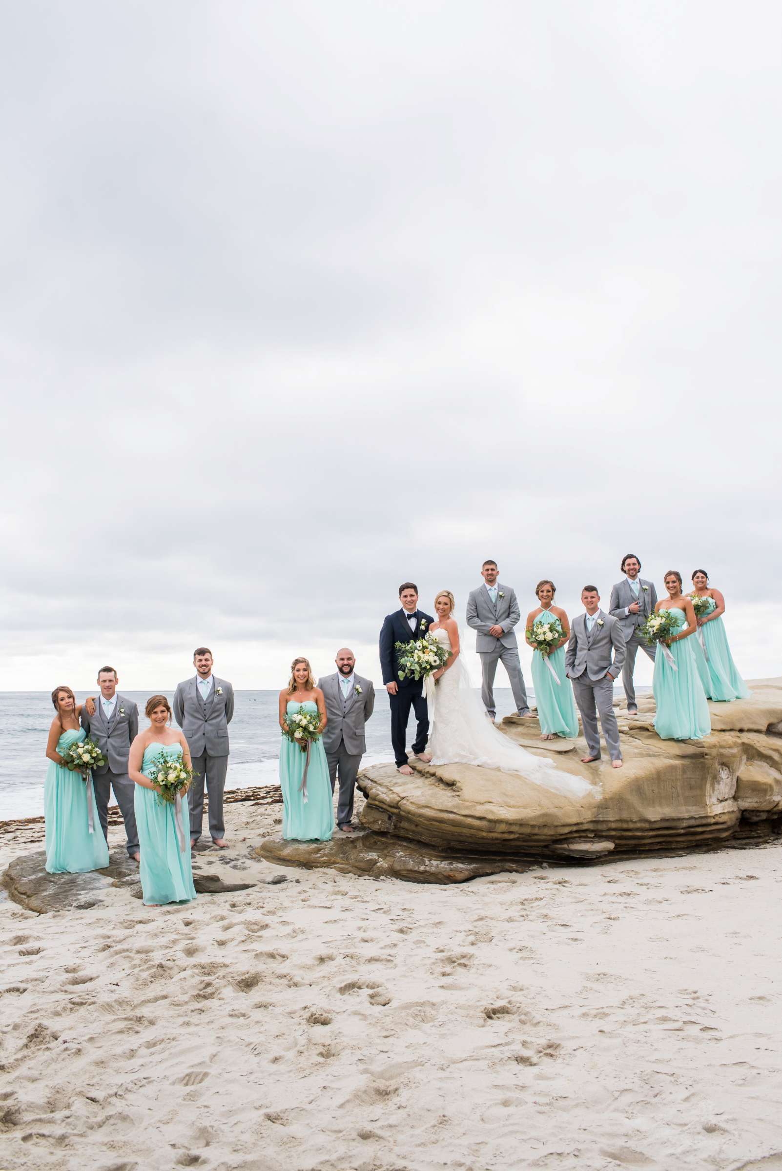 La Jolla Cove Rooftop Wedding, Kristen and Anthony Wedding Photo #99 by True Photography